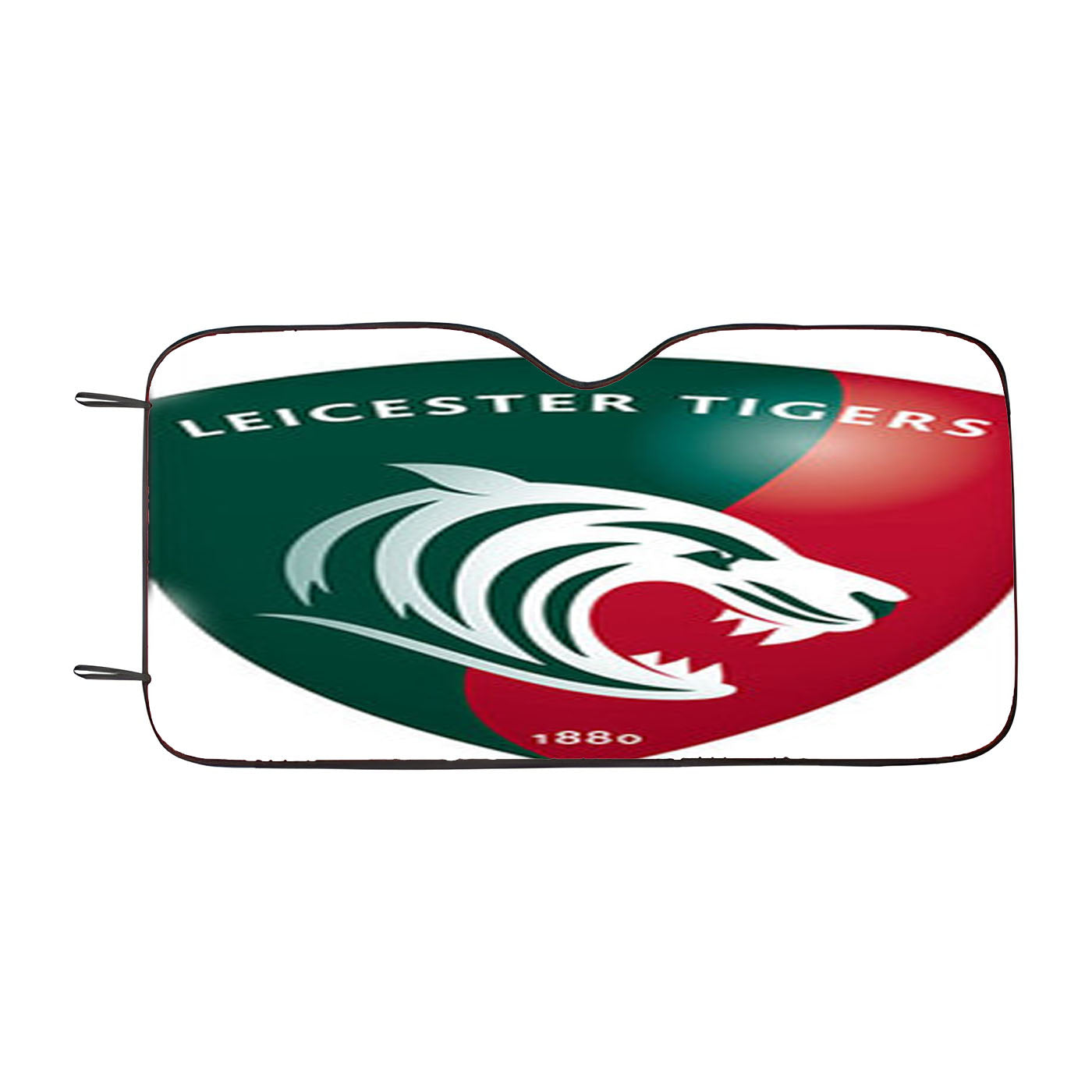 Leicester Tigers Logo Car Auto Sun Shade Windshield Cover