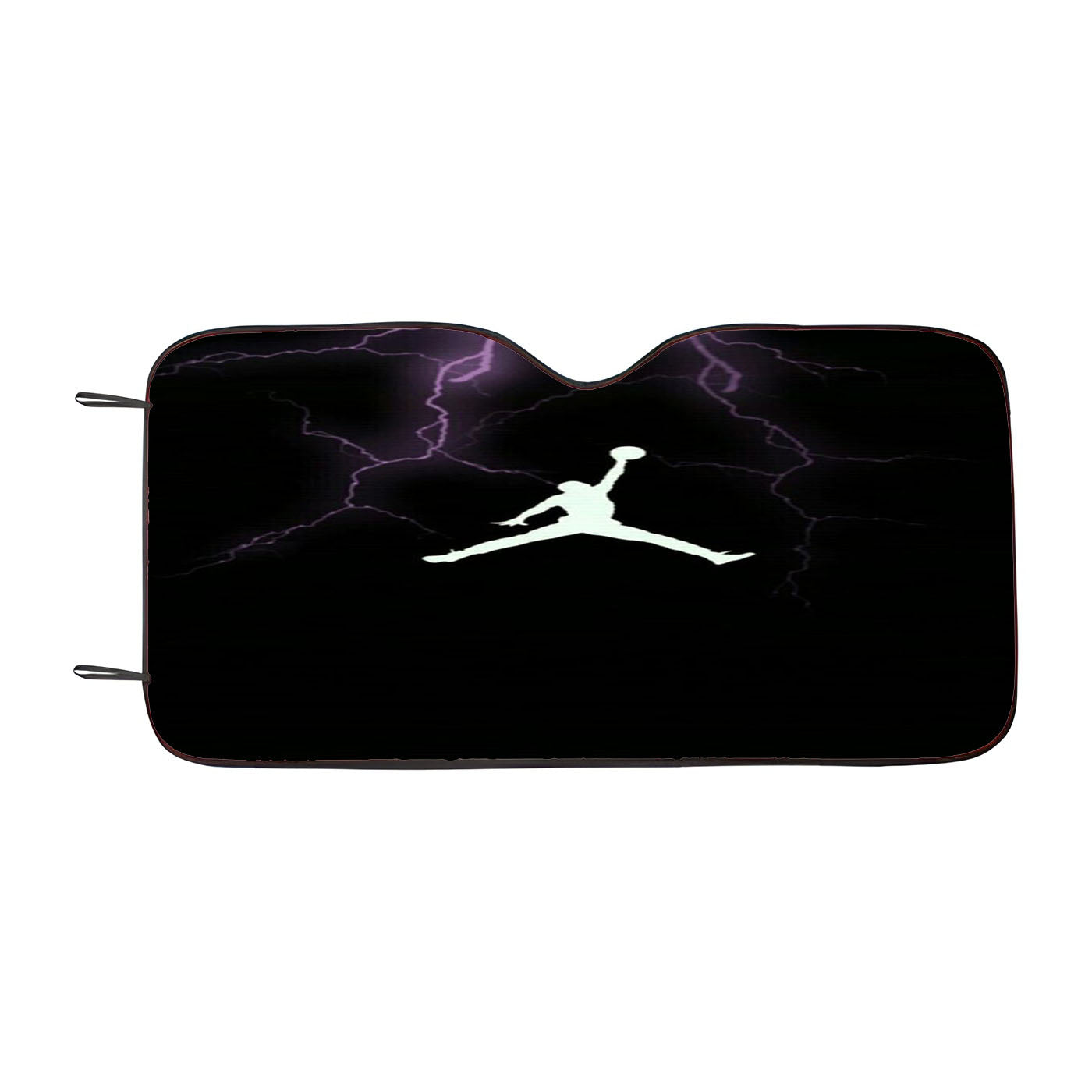 Light Storm Air Jordan Style Car Auto Sun Shade Windshield Cover