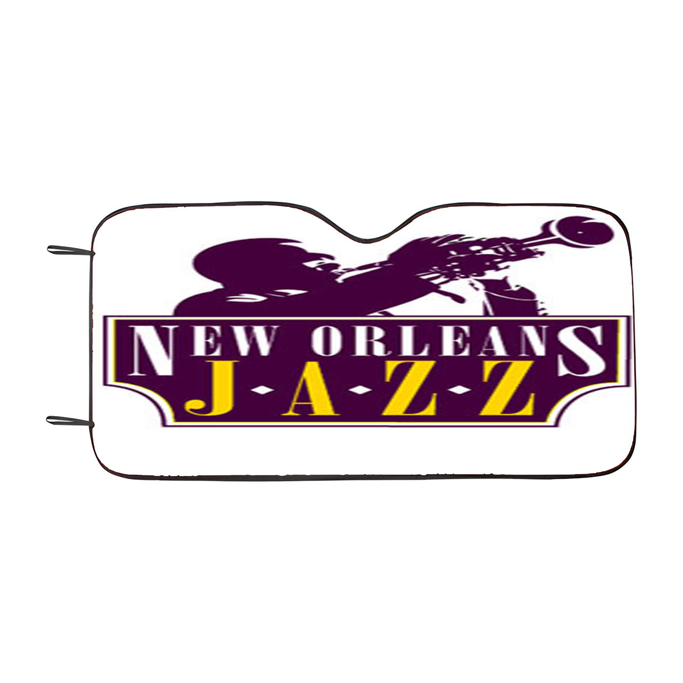 Logo New Orleans Jazz Car Auto Sun Shade Windshield Cover