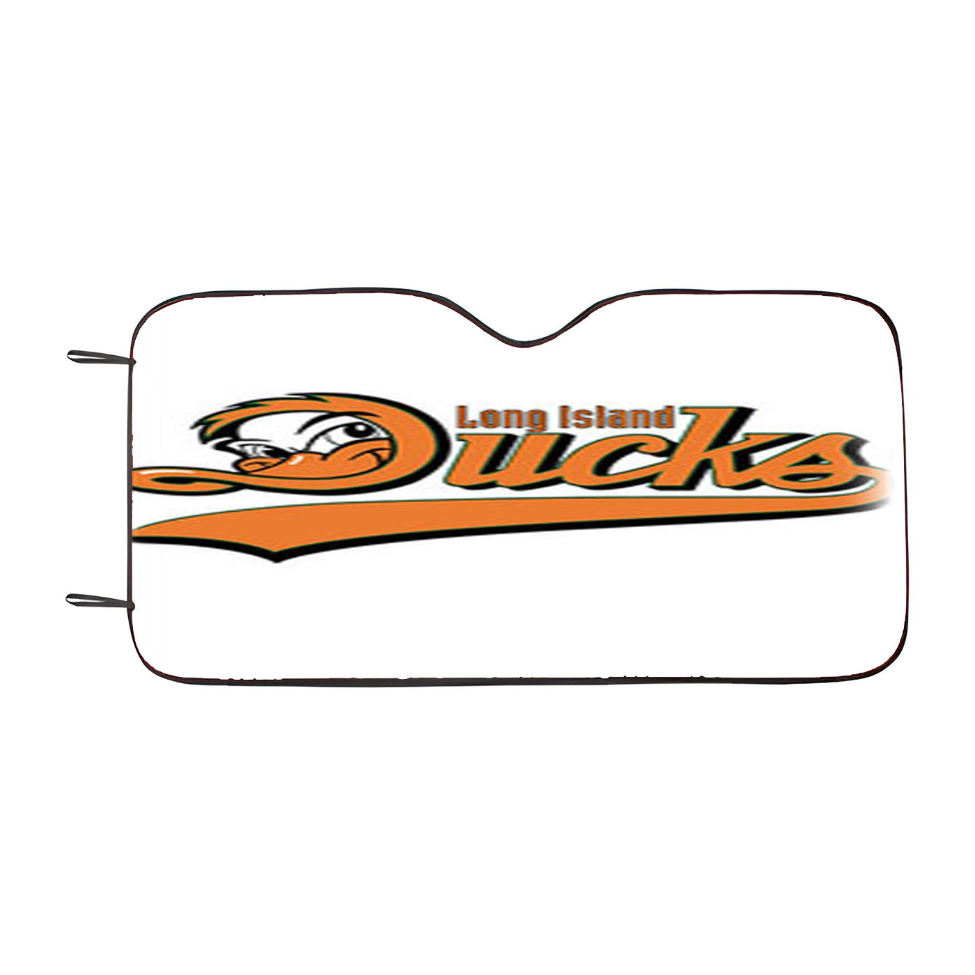 Long Island Ducks Baseball White Car Auto Sun Shade Windshield Cover