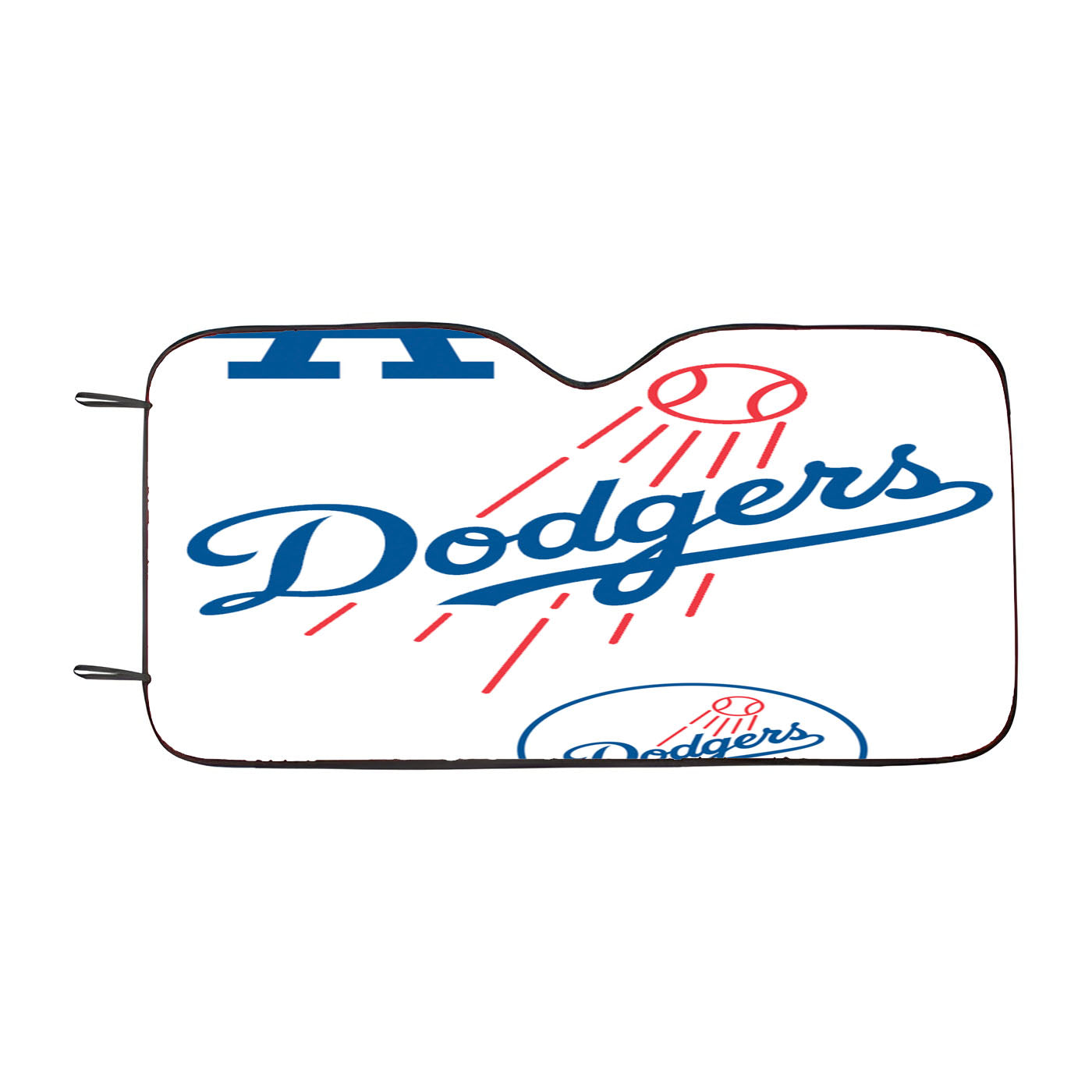 Los Angeles Dodgers All Logo Car Auto Sun Shade Windshield Cover