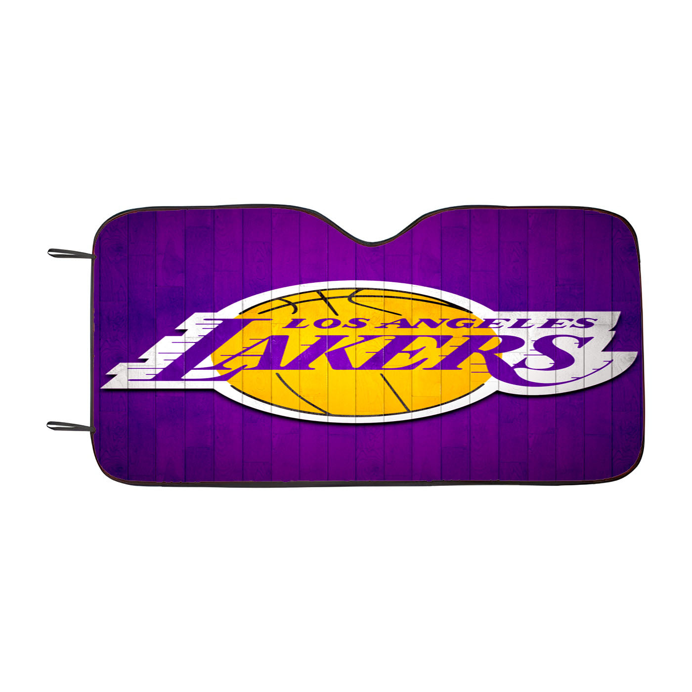 Los Angeles Lakers Hardwood Car Auto Sun Shade Windshield Cover