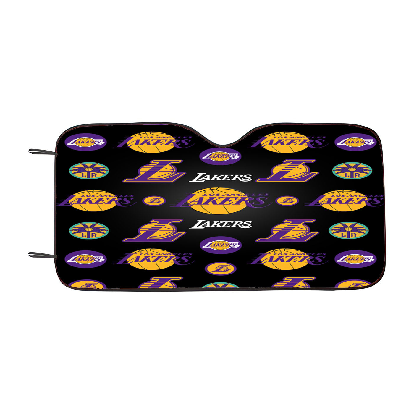 Los Angeles Lakers Logo Pattern Car Auto Sun Shade Windshield Cover