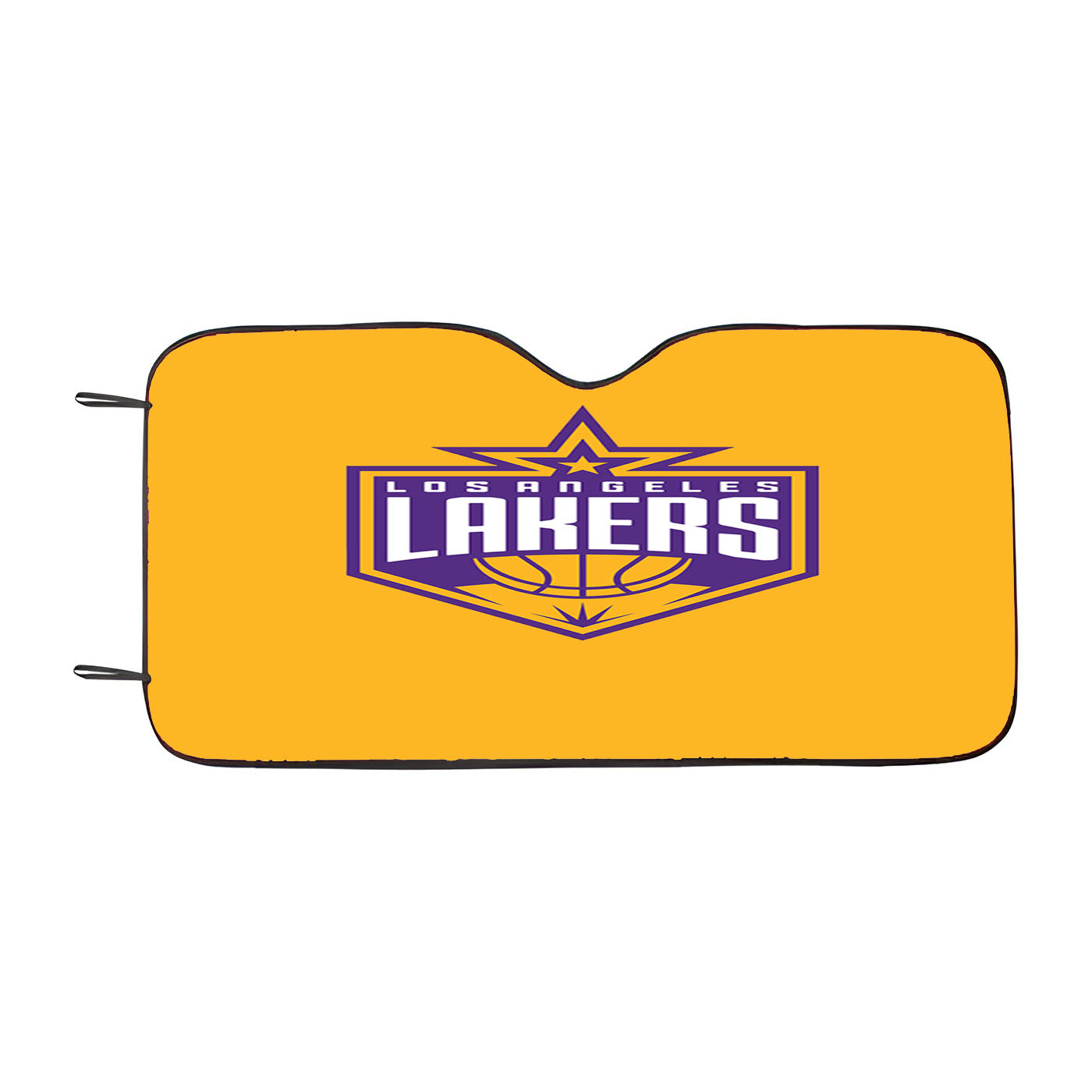 Los Angeles Lakers Orange Car Auto Sun Shade Windshield Cover