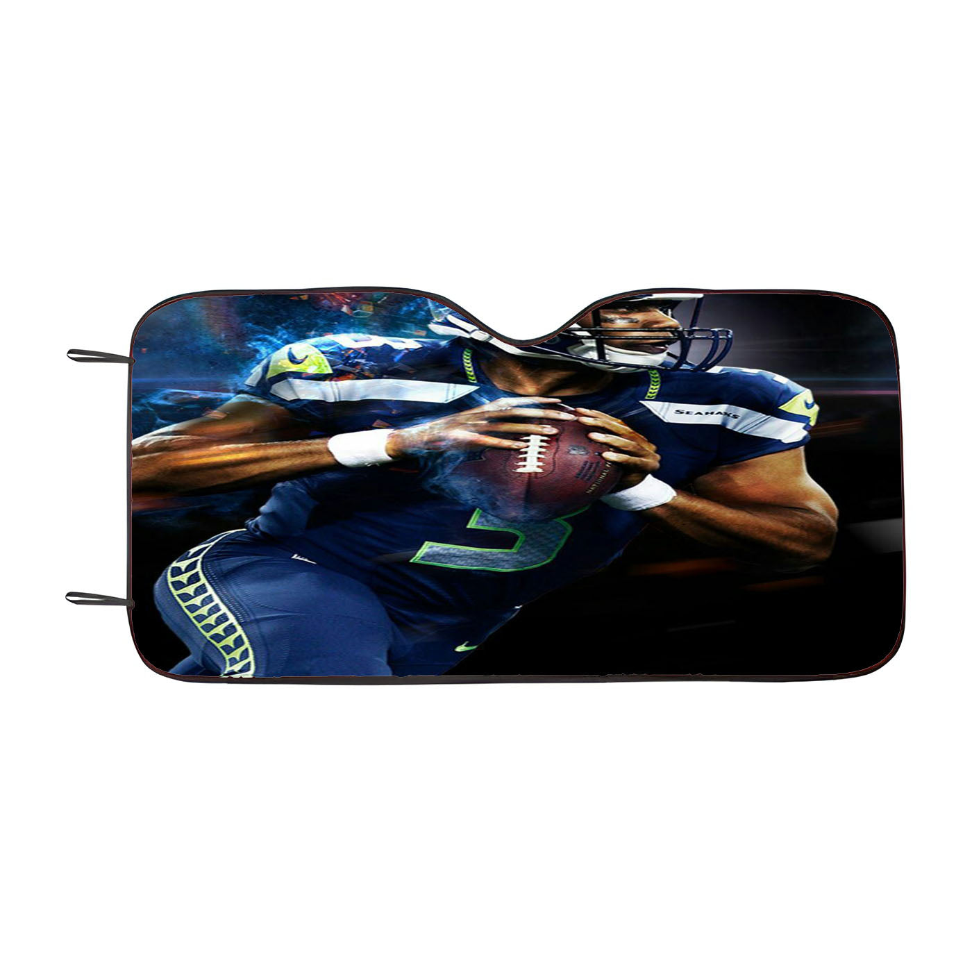Louder 3 Nfl Football Car Auto Sun Shade Windshield Cover