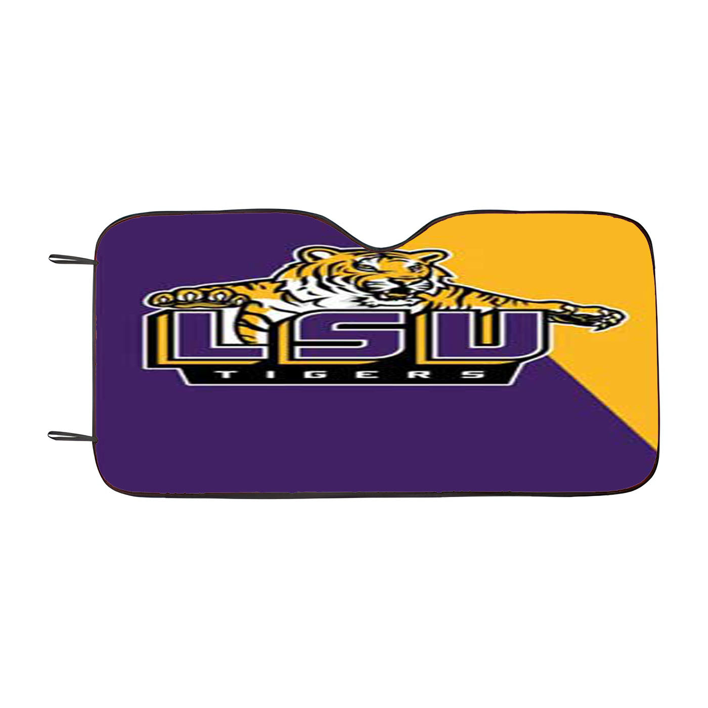 Lsu Tigers Logo Car Auto Sun Shade Windshield Cover