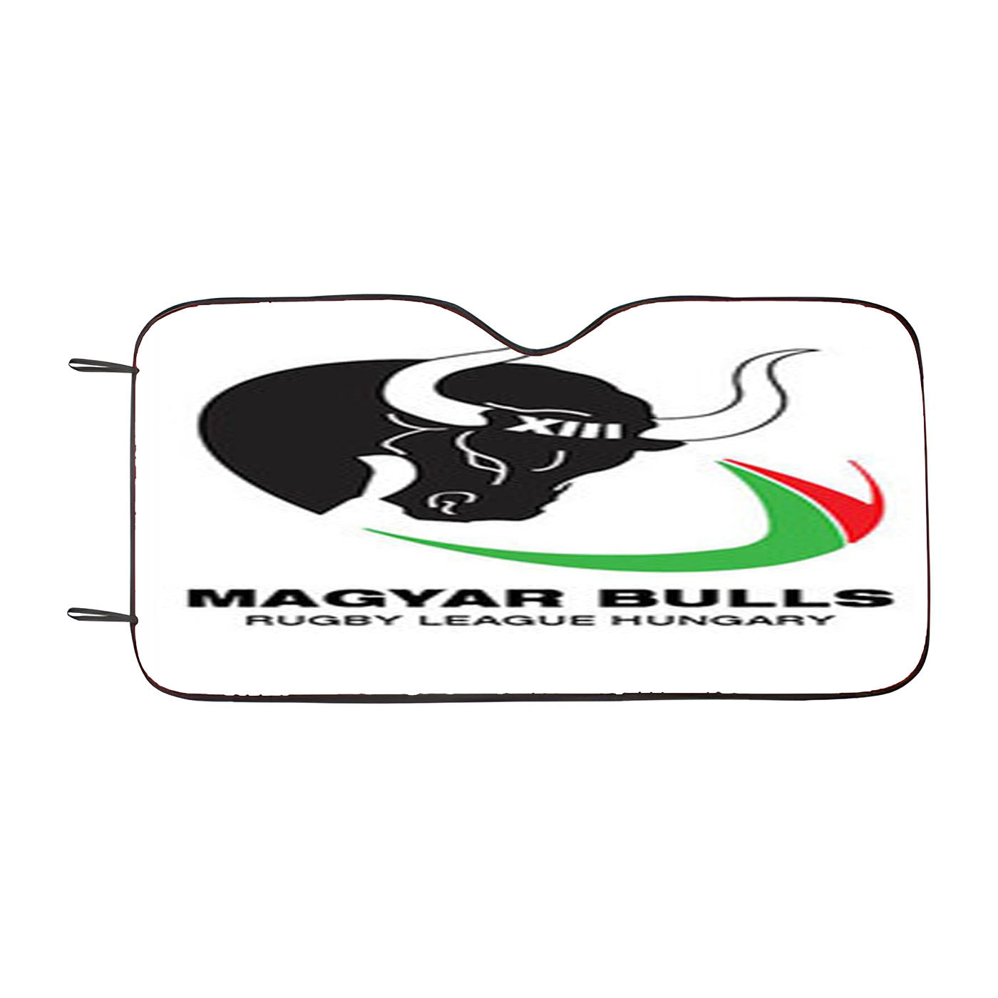 Magyar Bulls Rugby League Hungary Logo Car Auto Sun Shade Windshield Cover