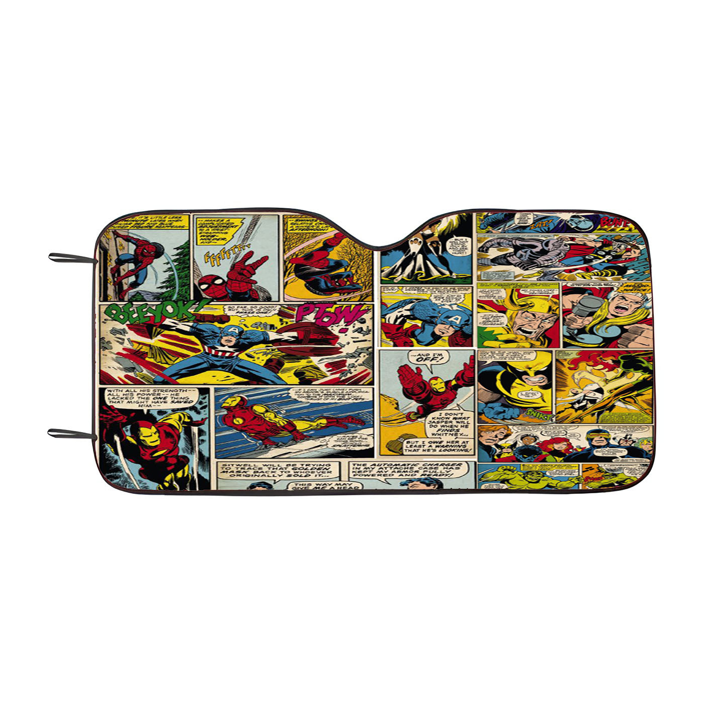 Marvel Comics Iron Man Car Auto Sun Shade Windshield Cover