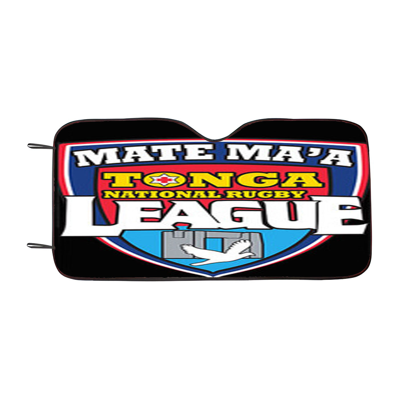 Mate Ma'A League Logo Black Car Auto Sun Shade Windshield Cover