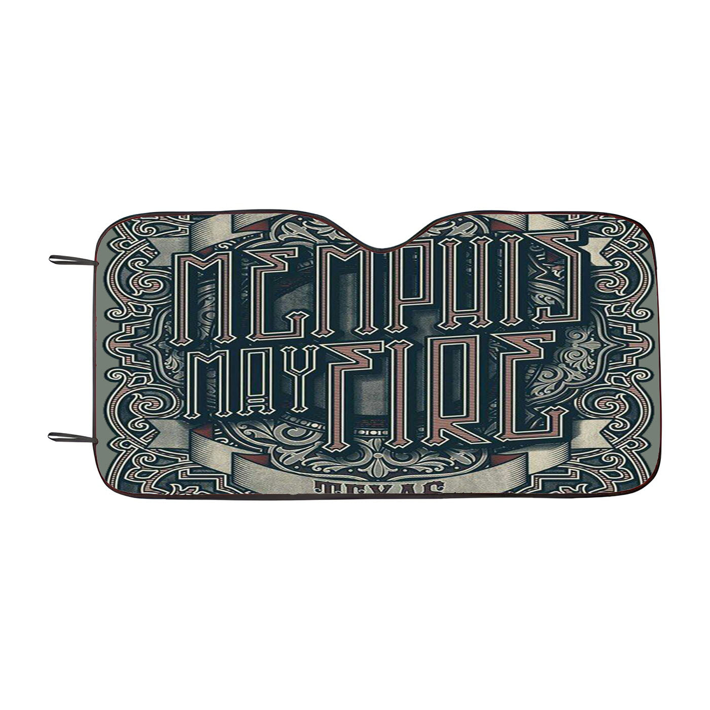 Memphis May Fire Dallas Texas Car Auto Sun Shade Windshield Cover
