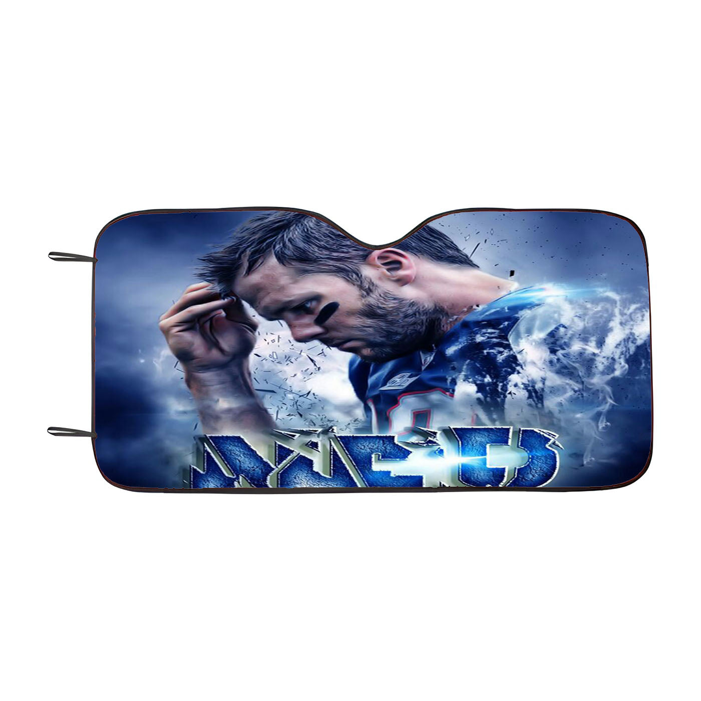 Mep New England And Patriots Car Auto Sun Shade Windshield Cover