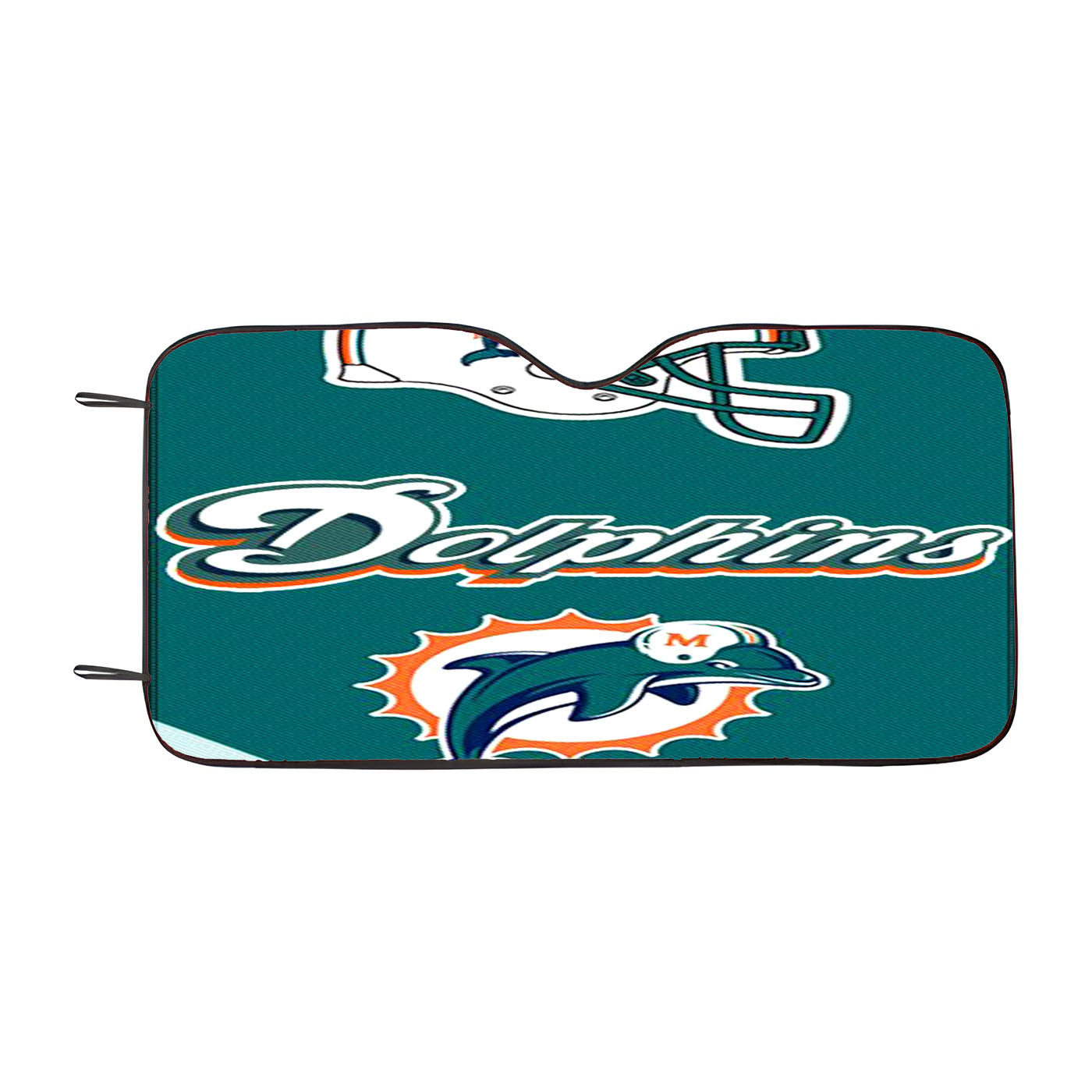 Miami Dolphins Car Auto Sun Shade Windshield Cover