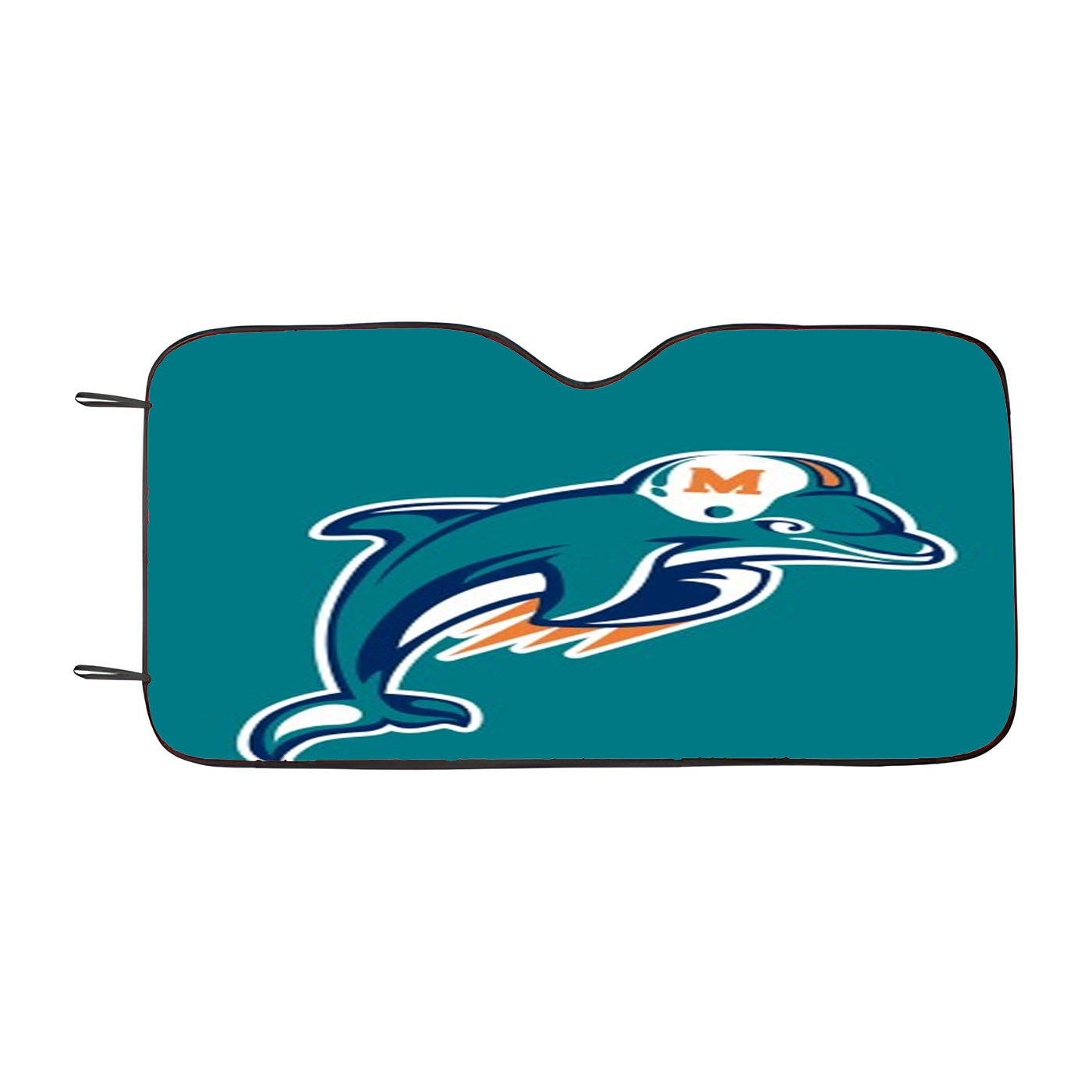 Miami Dolphins Mascot Car Auto Sun Shade Windshield Cover