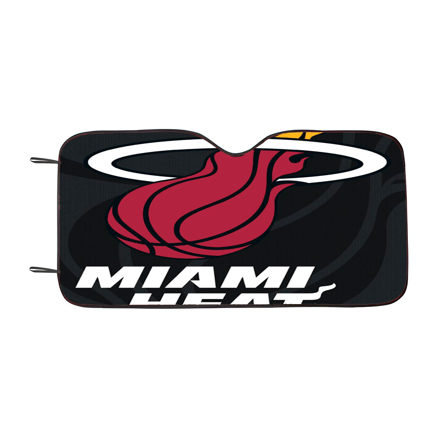 Miami Heat Basket Car Auto Sun Shade Windshield Cover