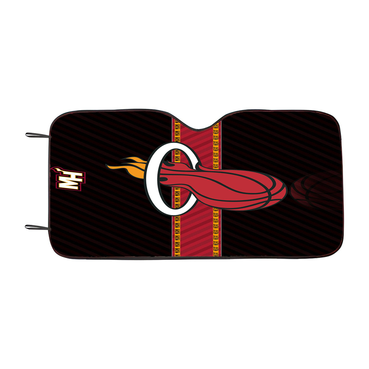 Miami Heat Wallpaper1 Car Auto Sun Shade Windshield Cover