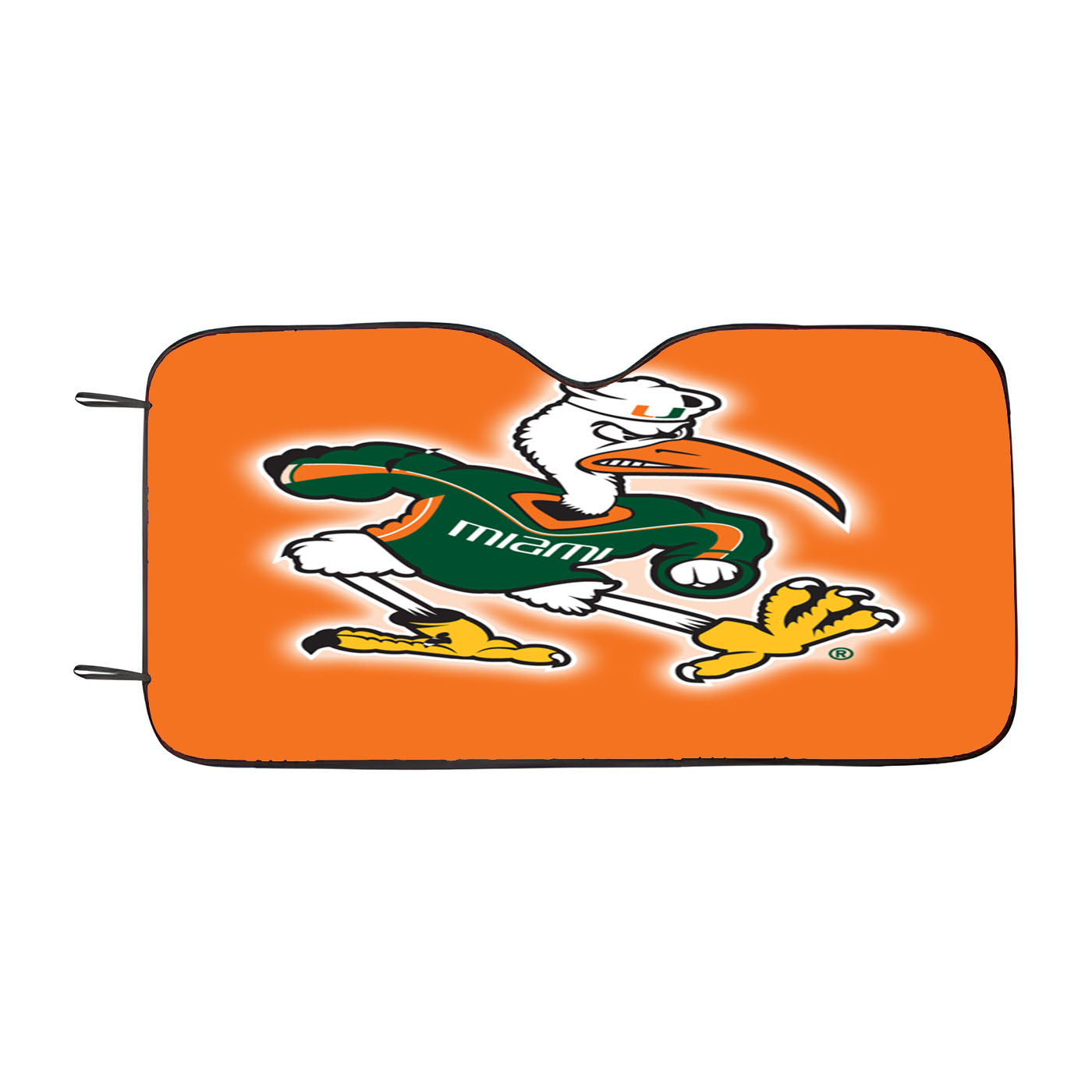 Miami Hurricanes Logo Car Auto Sun Shade Windshield Cover