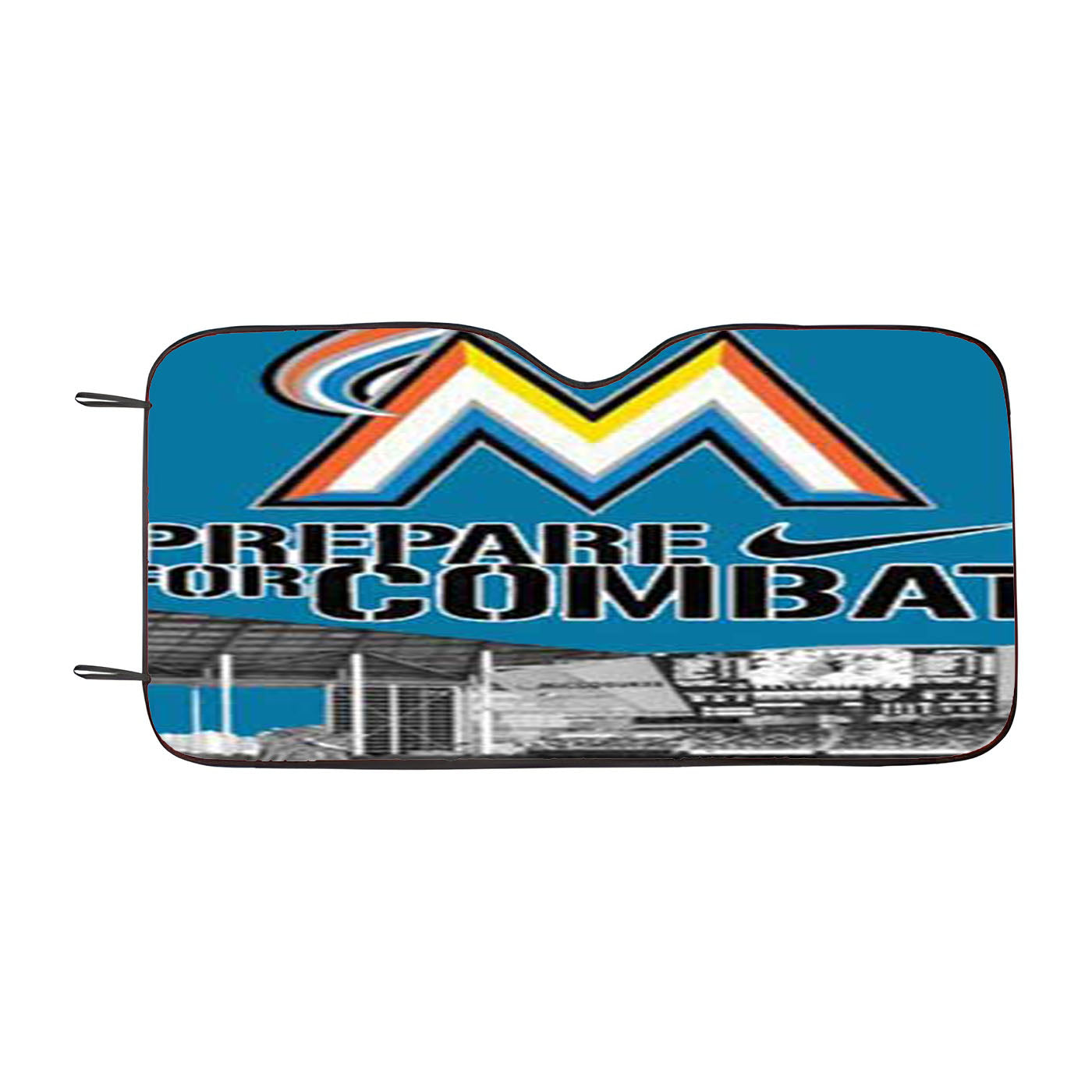 Miami Marlins Car Auto Sun Shade Windshield Cover