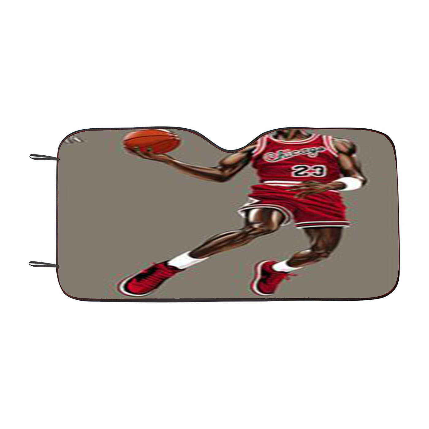 Michael Jordan Jump Shot Car Auto Sun Shade Windshield Cover