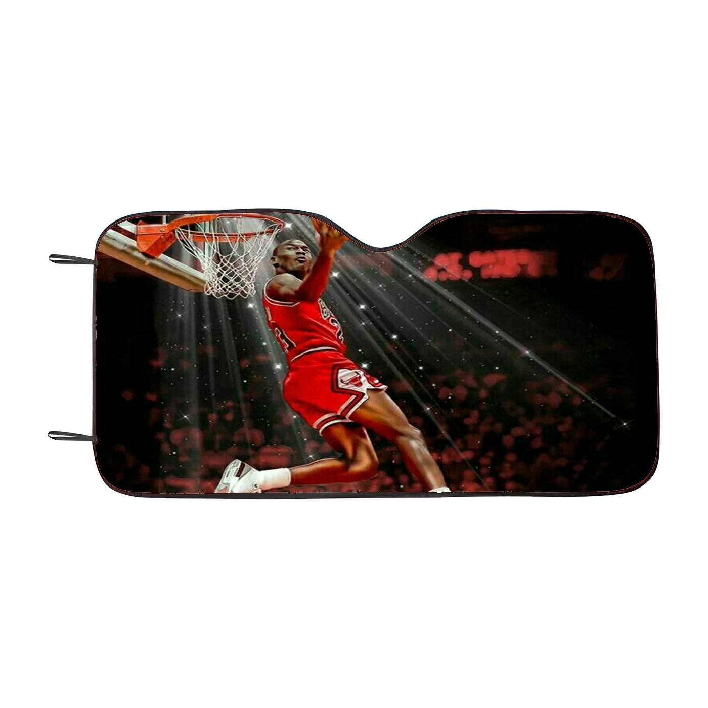 Michael Jordan Slamdunks Car Auto Sun Shade Windshield Cover