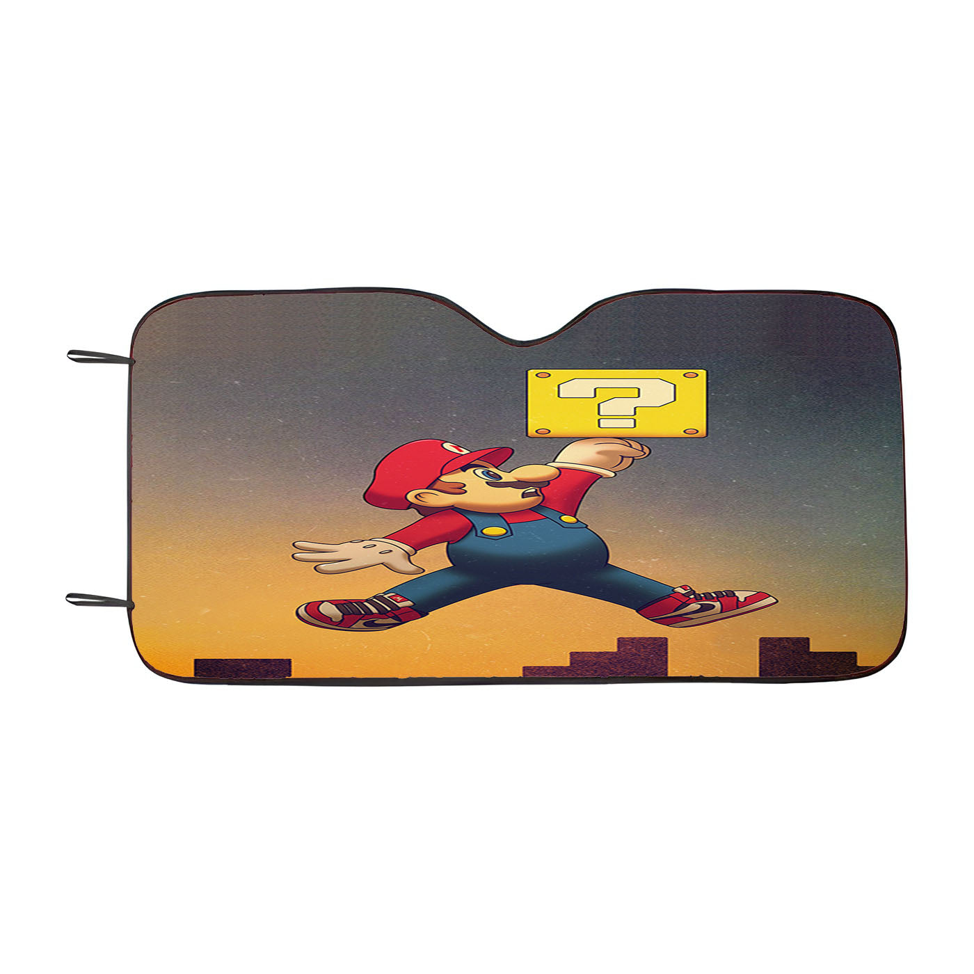 Micheal Jordan Super Mario Supreme Car Auto Sun Shade Windshield Cover