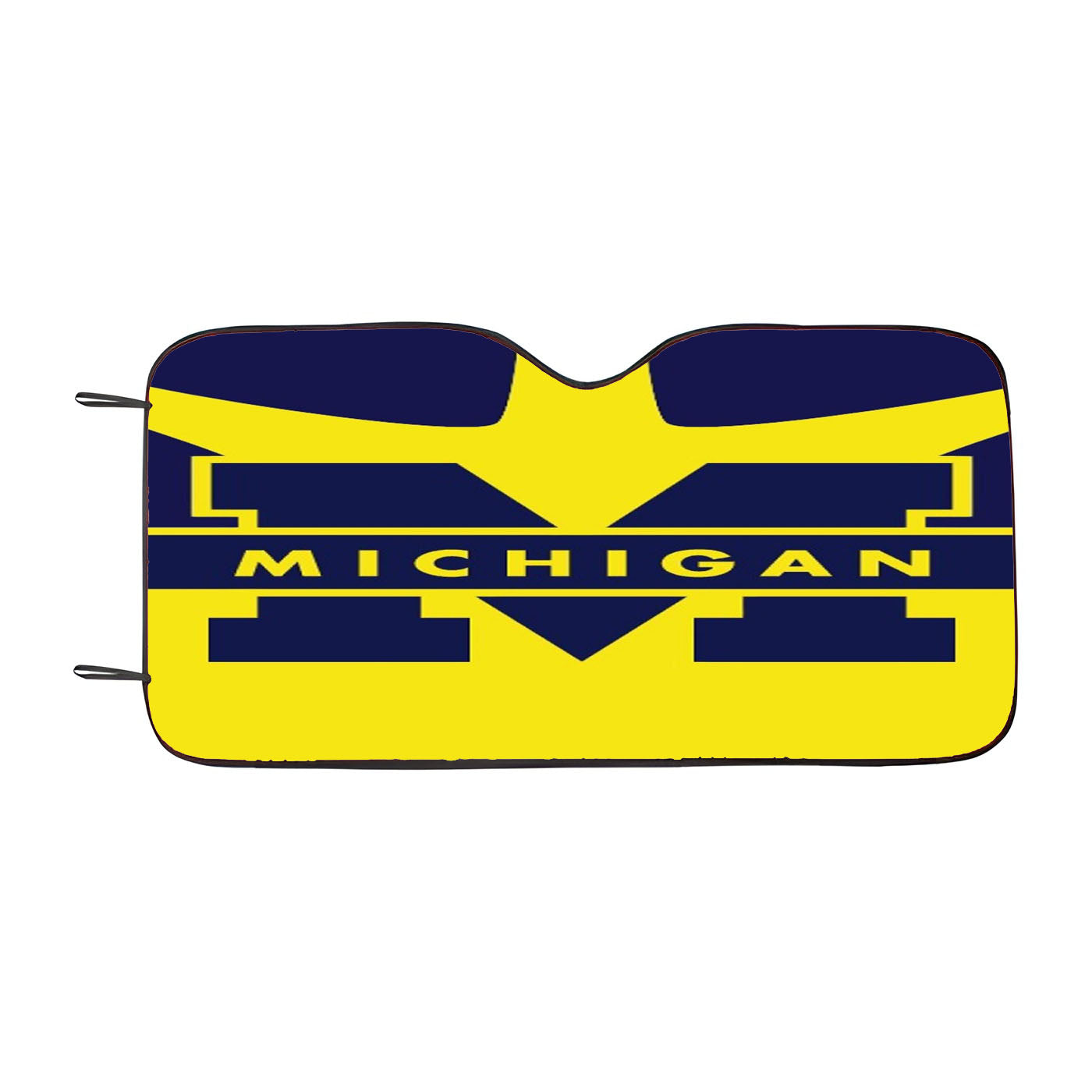 Michigan Emblem Car Auto Sun Shade Windshield Cover