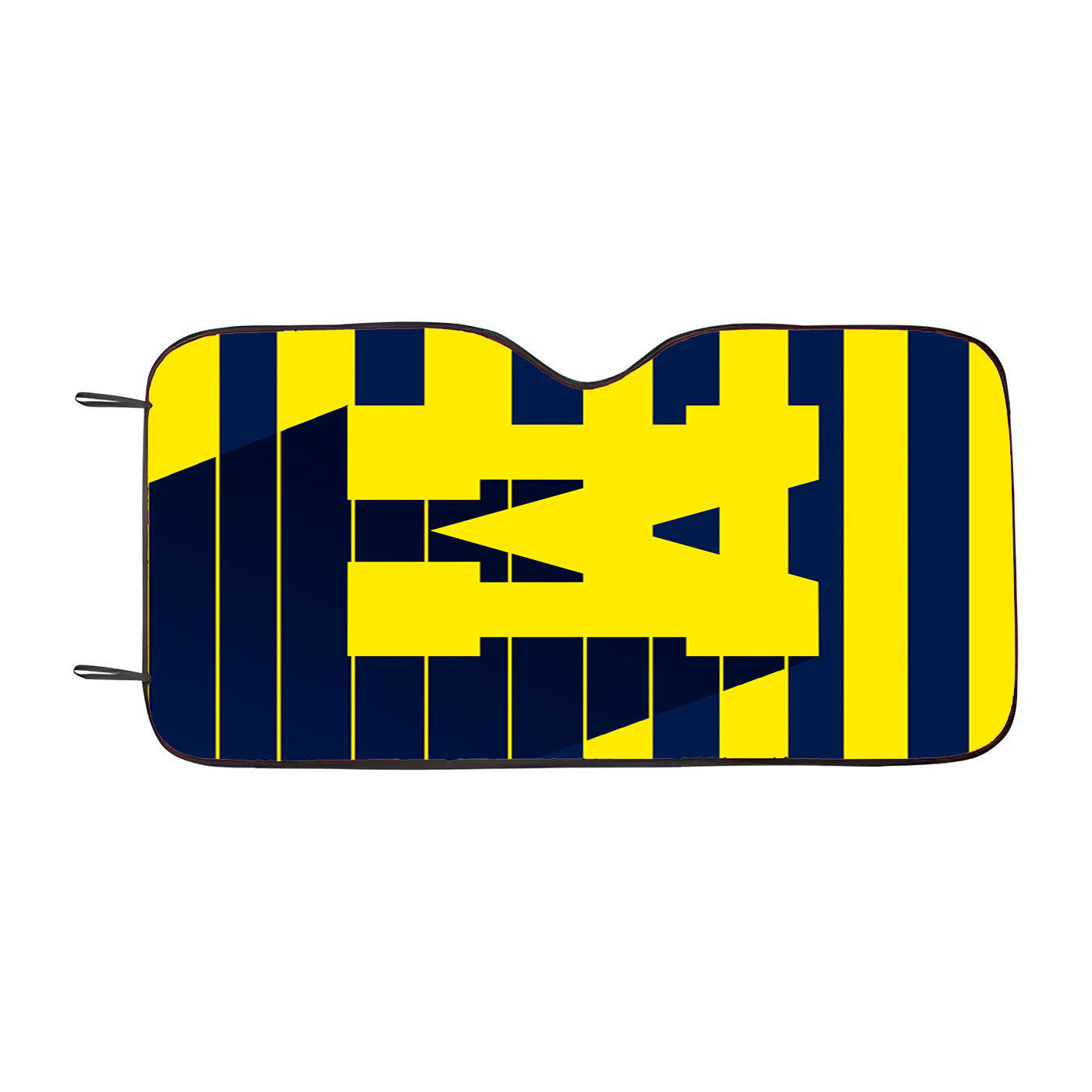 Michigan Line Art 3D Car Auto Sun Shade Windshield Cover