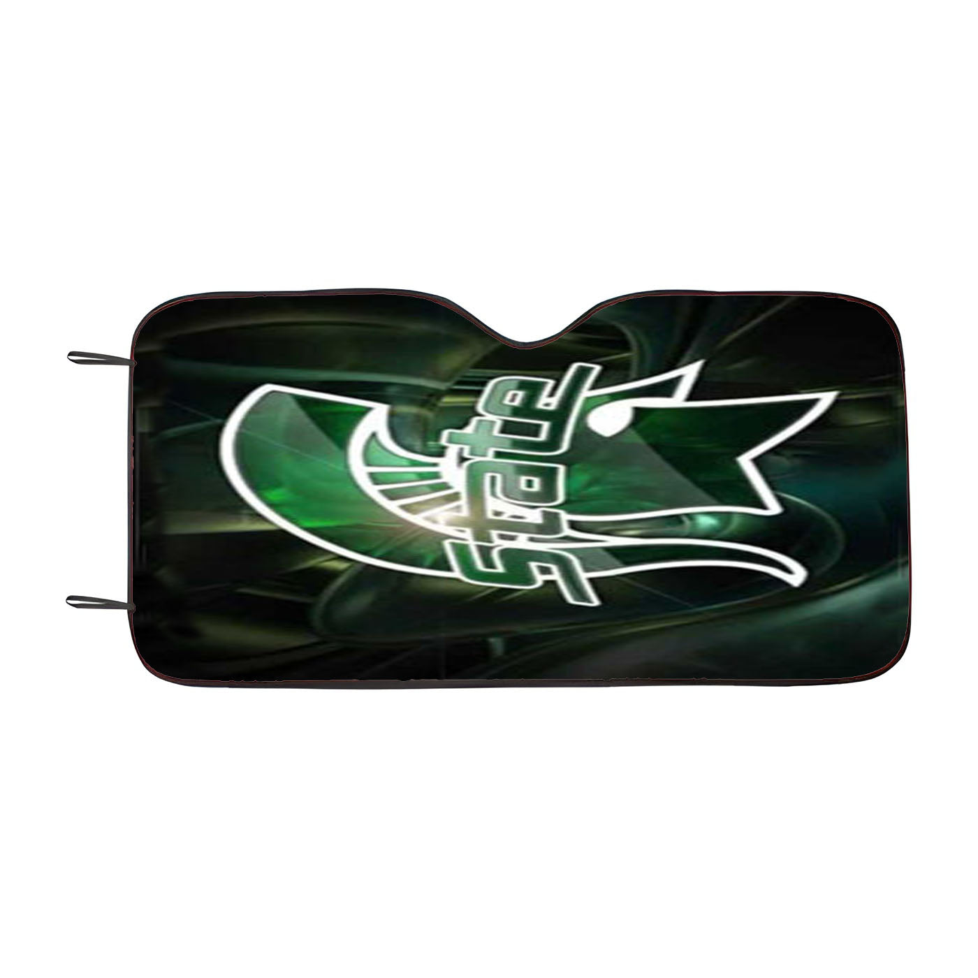 Michigan State Art Car Auto Sun Shade Windshield Cover