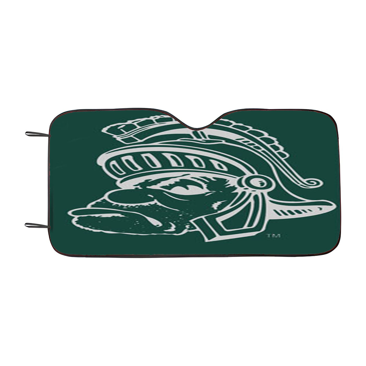 Michigan State Cartoon Car Auto Sun Shade Windshield Cover