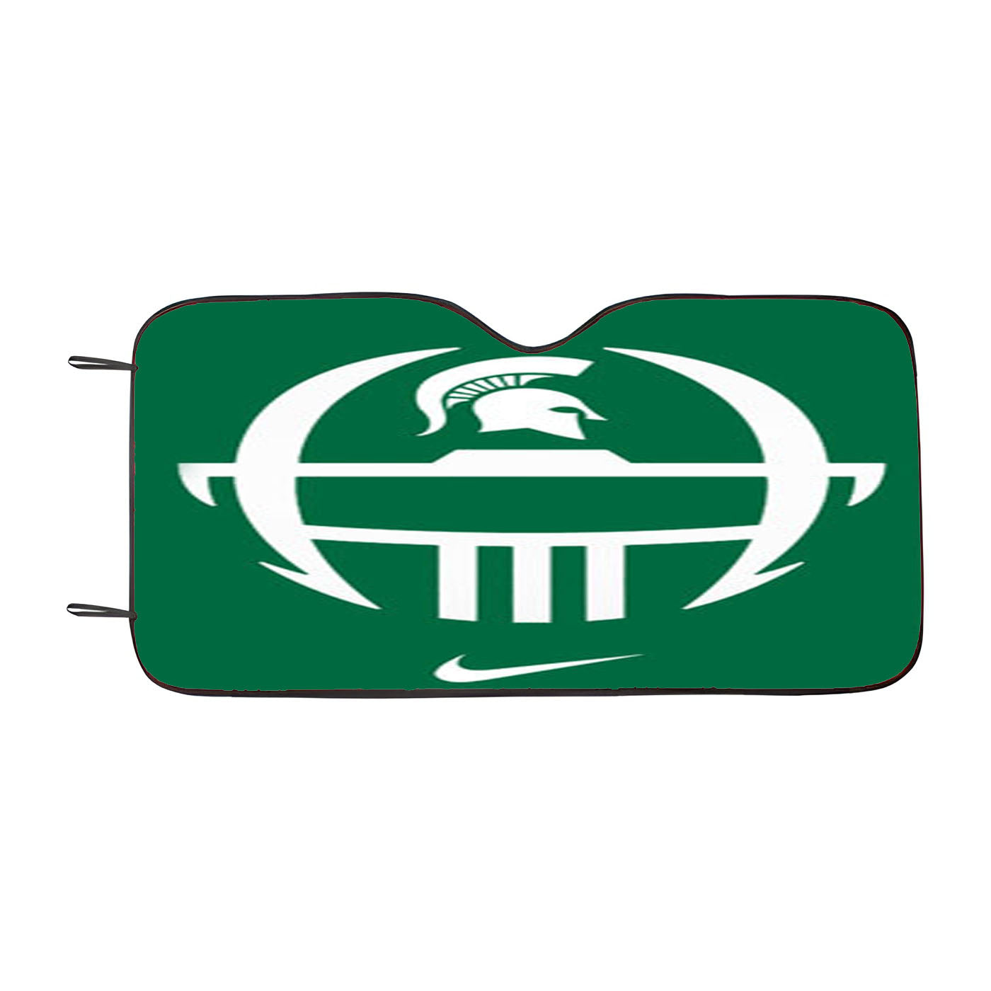 Michigan State Face Car Auto Sun Shade Windshield Cover