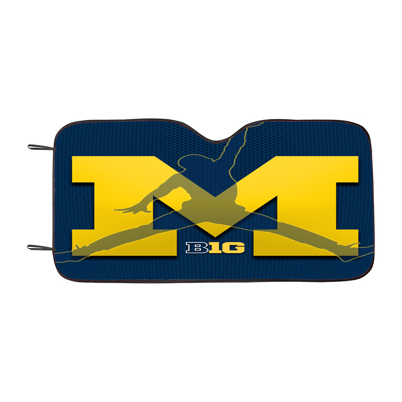 Michigan Wolverines Basketball Car Auto Sun Shade Windshield Cover