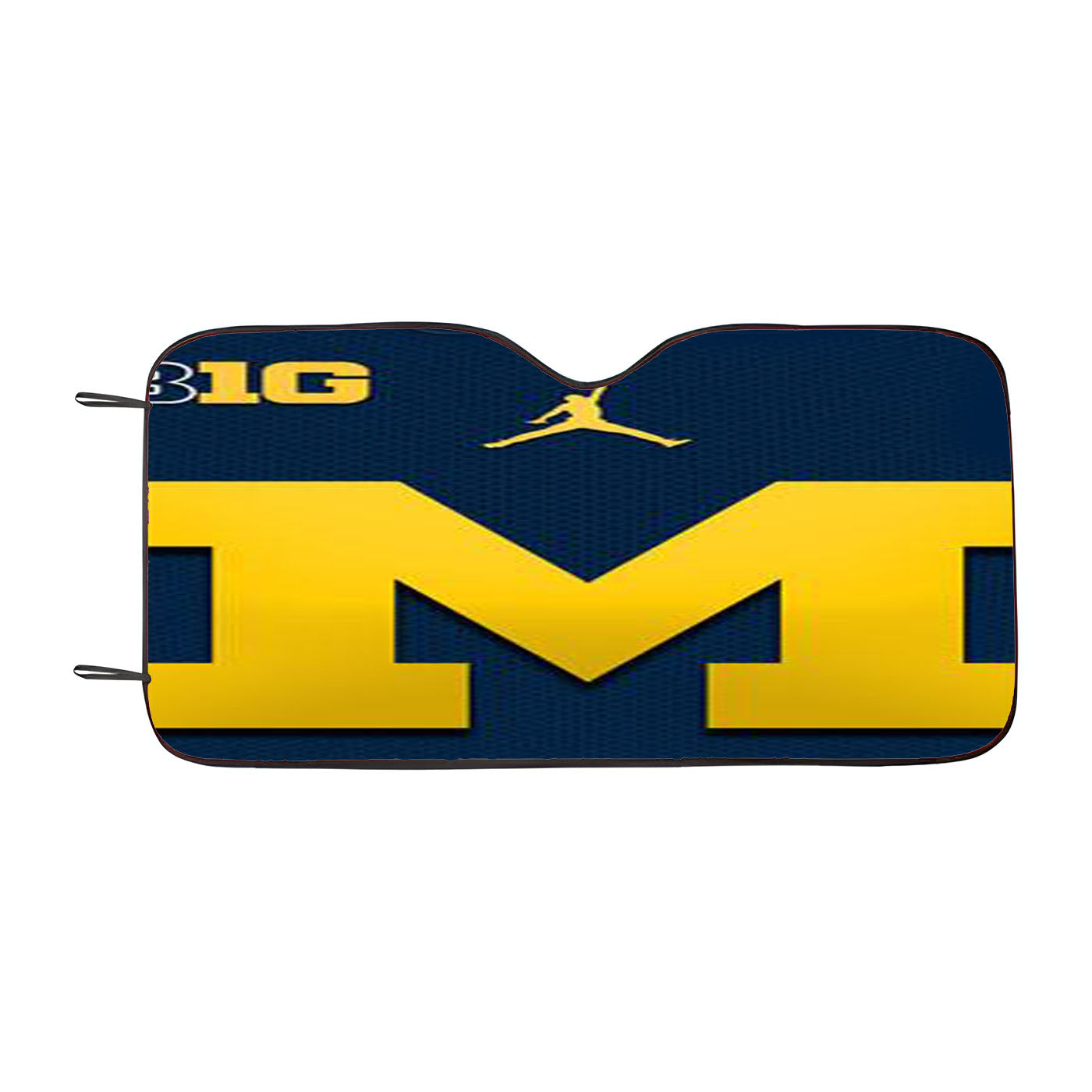 Michigan Wolverines Football Car Auto Sun Shade Windshield Cover