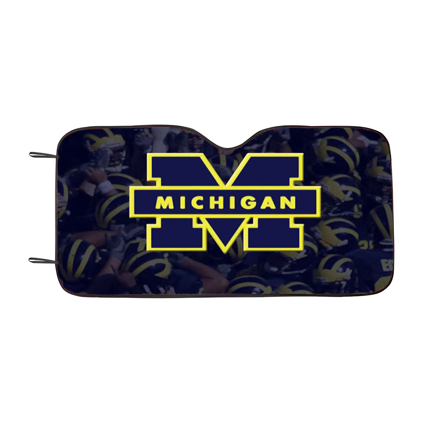 Michigan Wolverines Football Logo Car Auto Sun Shade Windshield Cover
