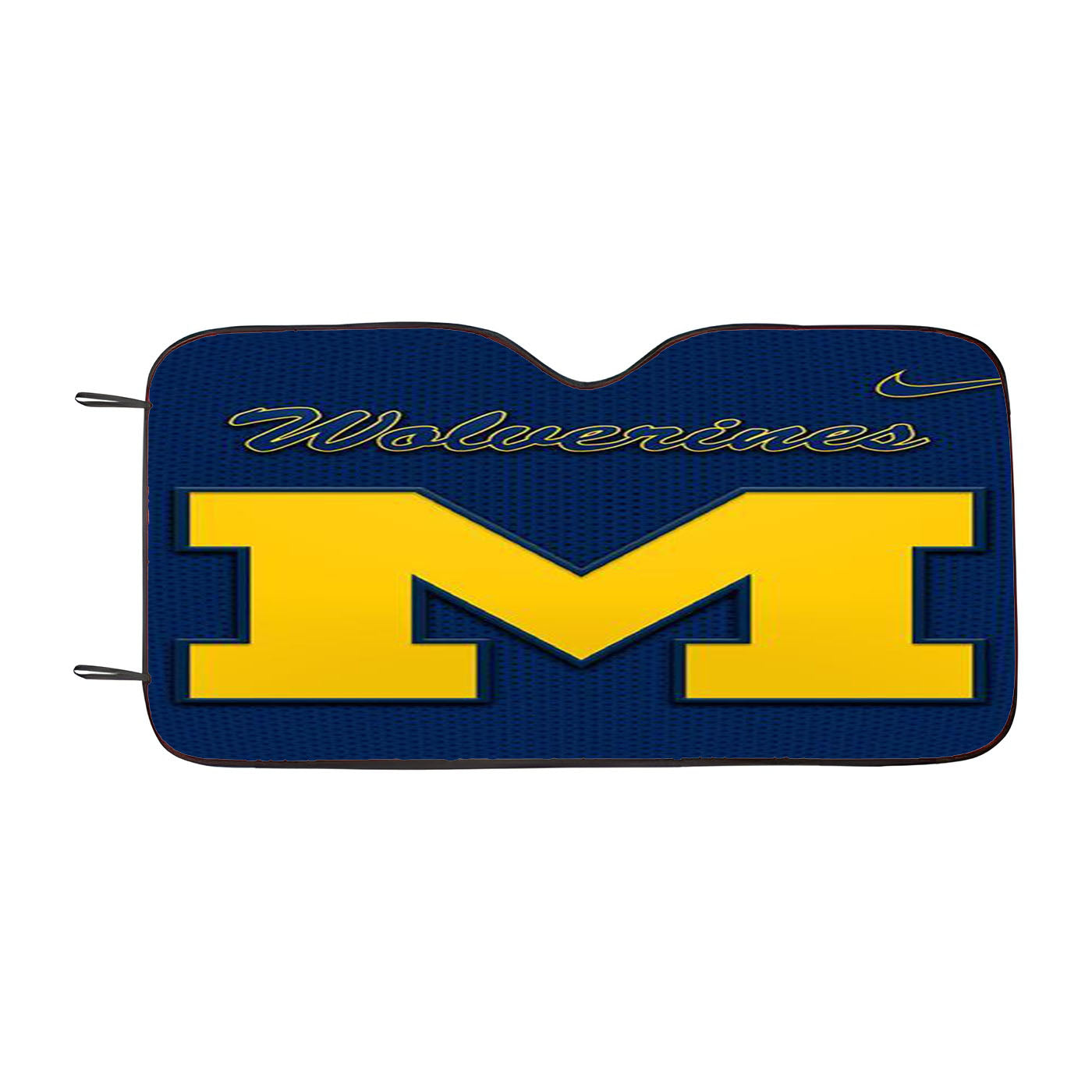 Michigan Wolverines Go Blue Car Auto Sun Shade Windshield Cover
