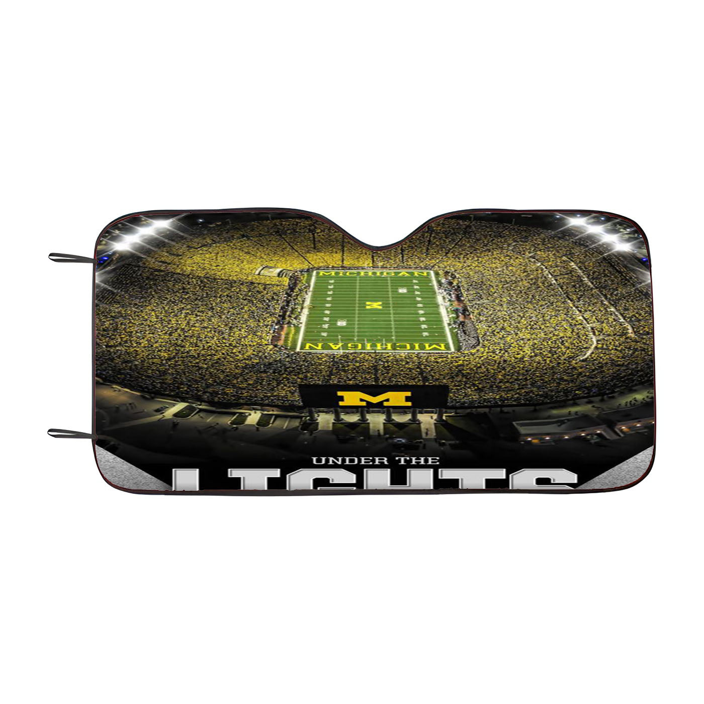 Michigan Wolverines Stadium Car Auto Sun Shade Windshield Cover