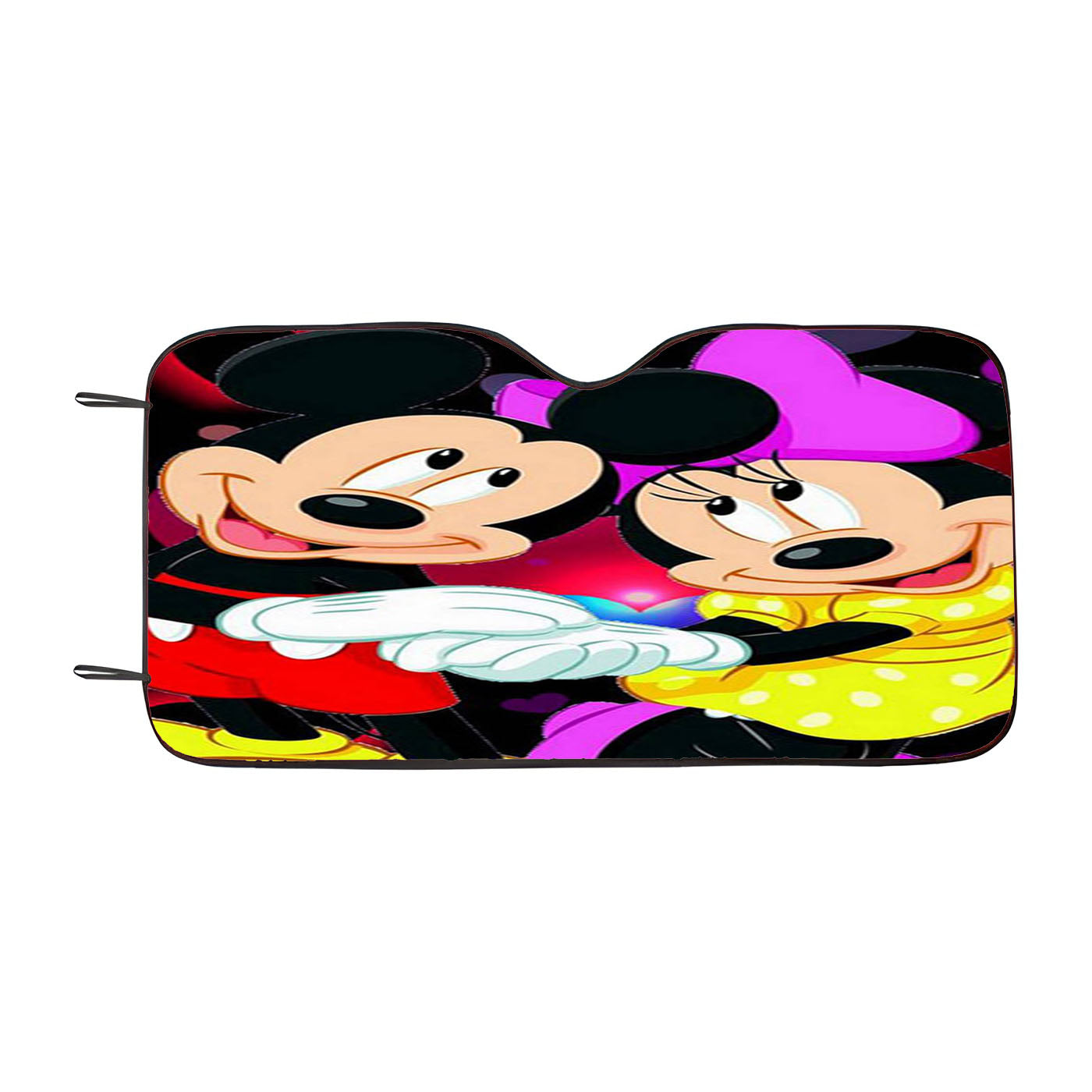 Mickey Minnie Mouse Disney Love Car Auto Sun Shade Windshield Cover