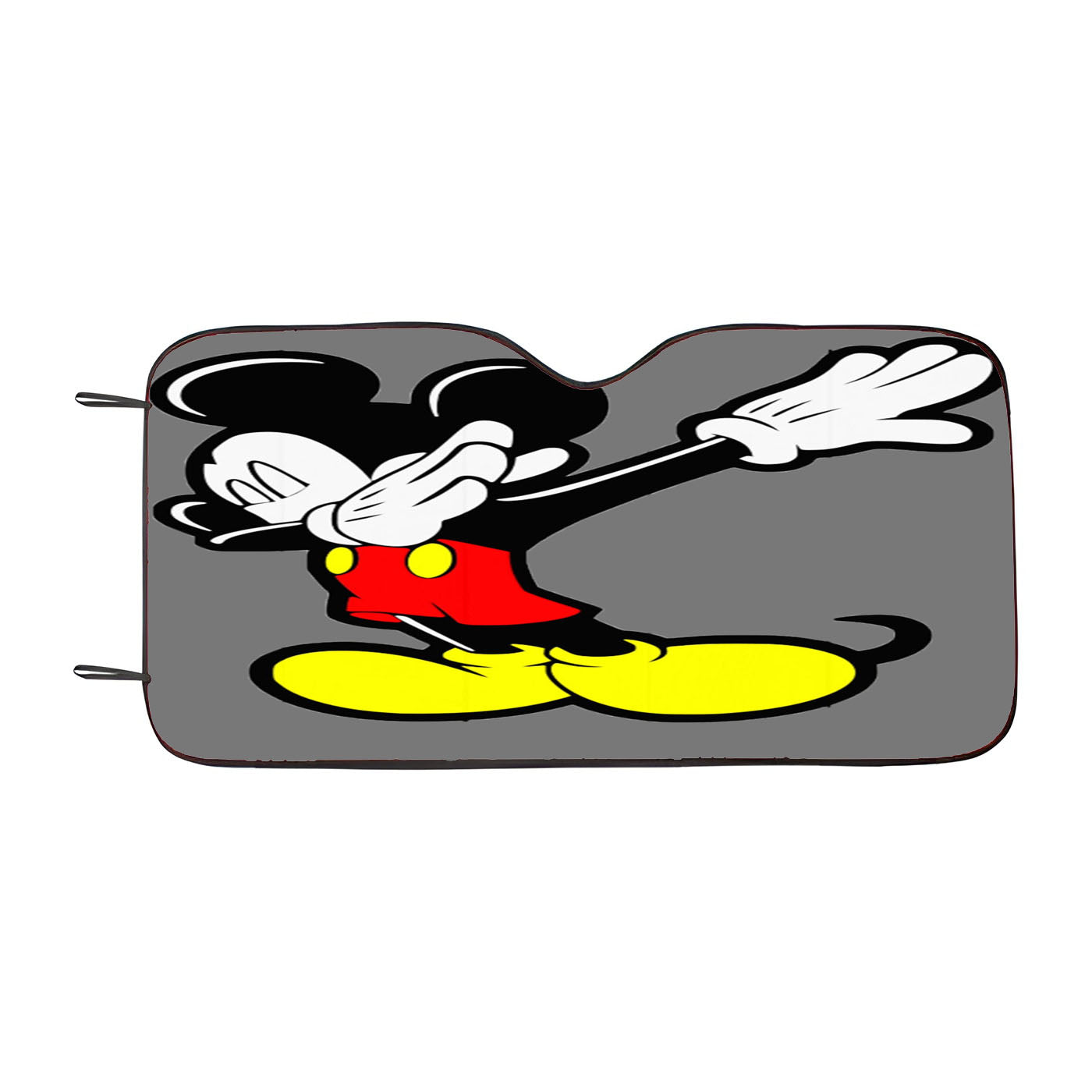 Mickey Mouse Dabbing Car Auto Sun Shade Windshield Cover