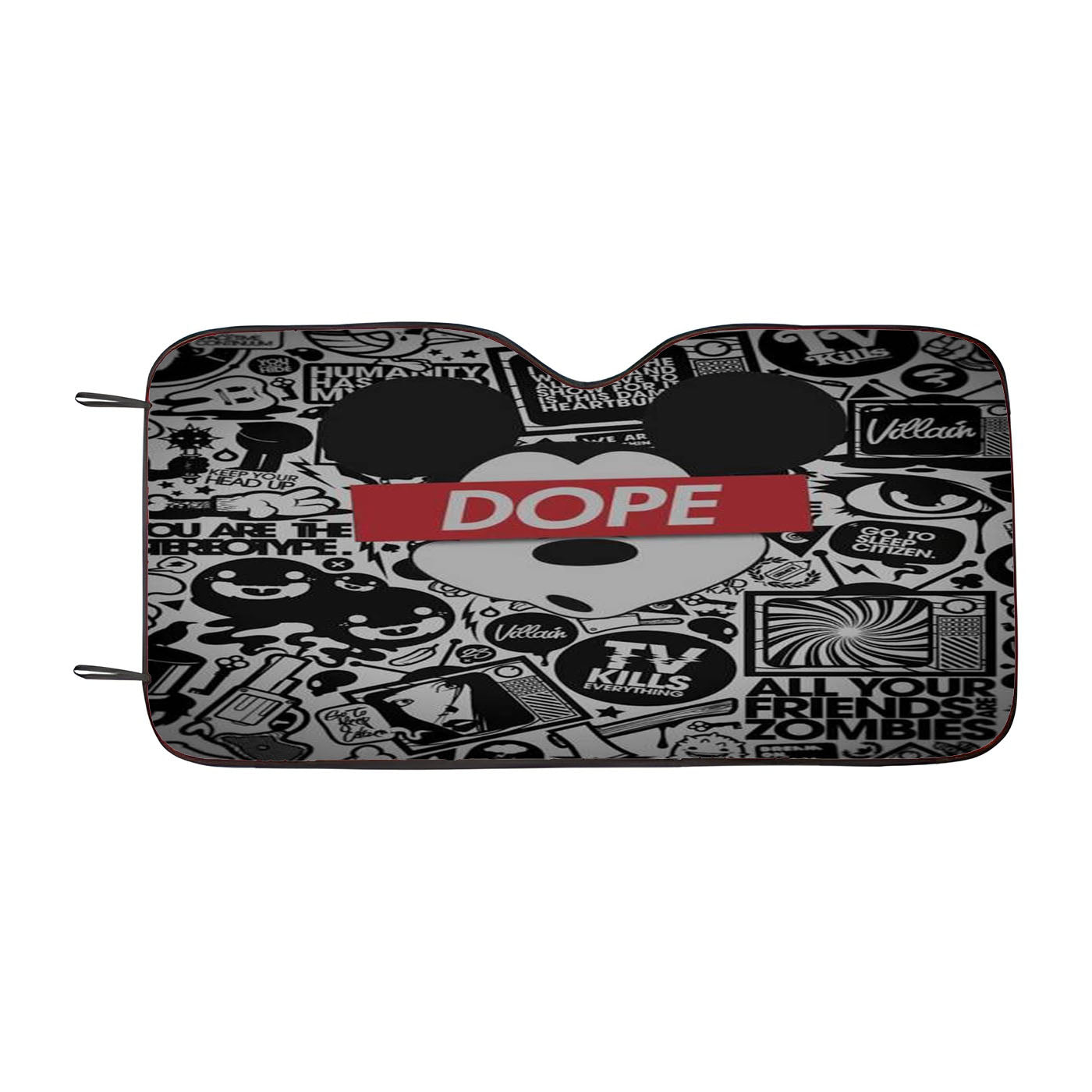 Mickey Mouse Dope Car Auto Sun Shade Windshield Cover