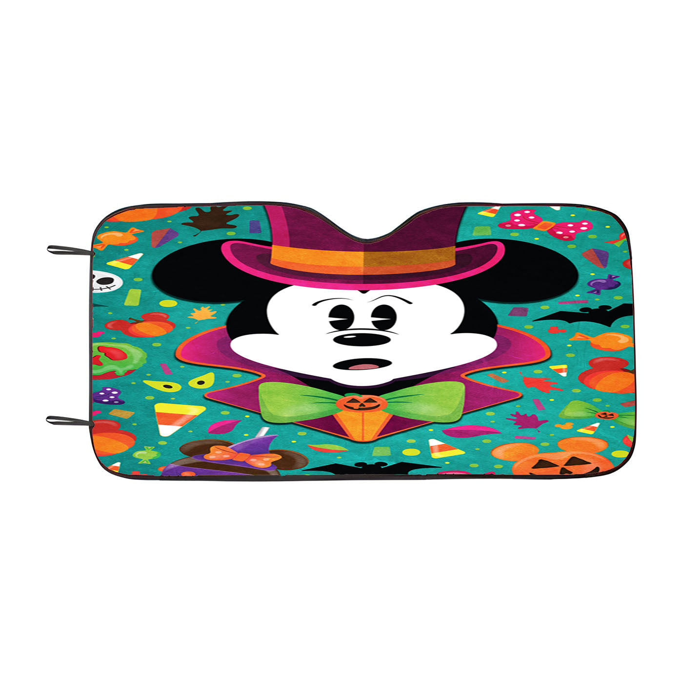 Mickey Mouse Halloween Car Auto Sun Shade Windshield Cover