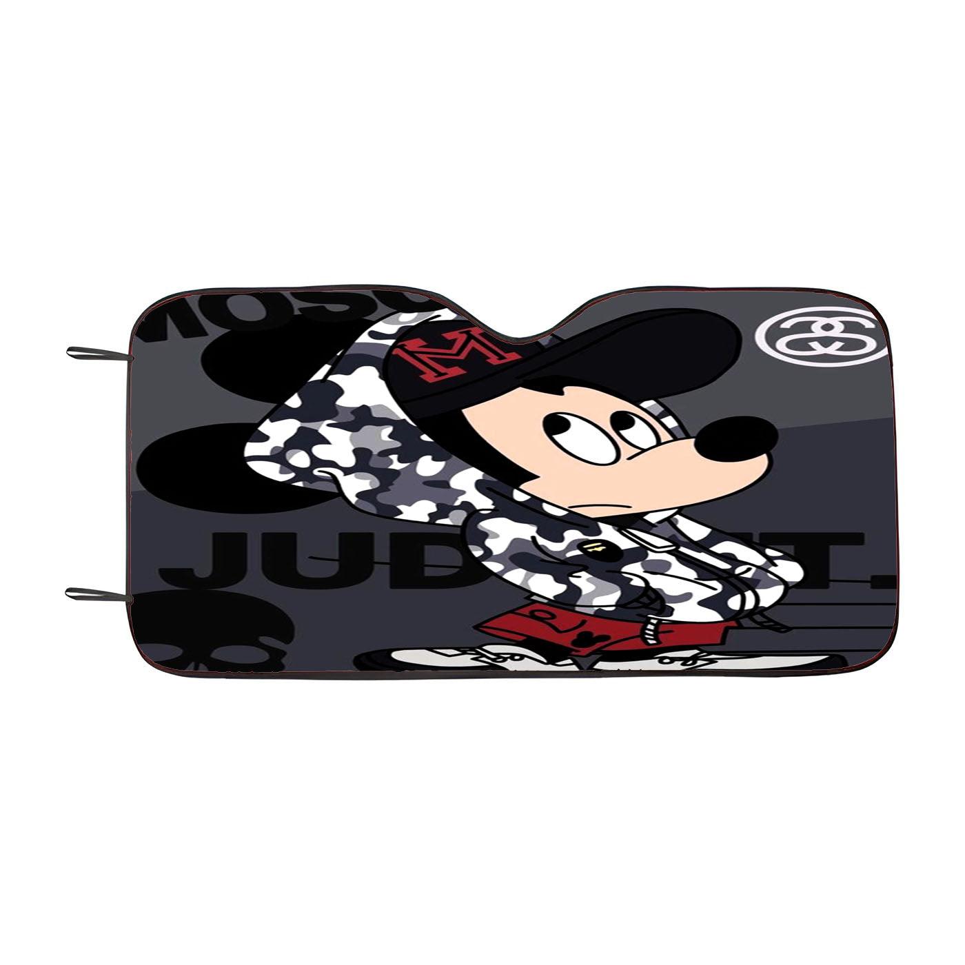Mickeye Mouse Moschino Car Auto Sun Shade Windshield Cover