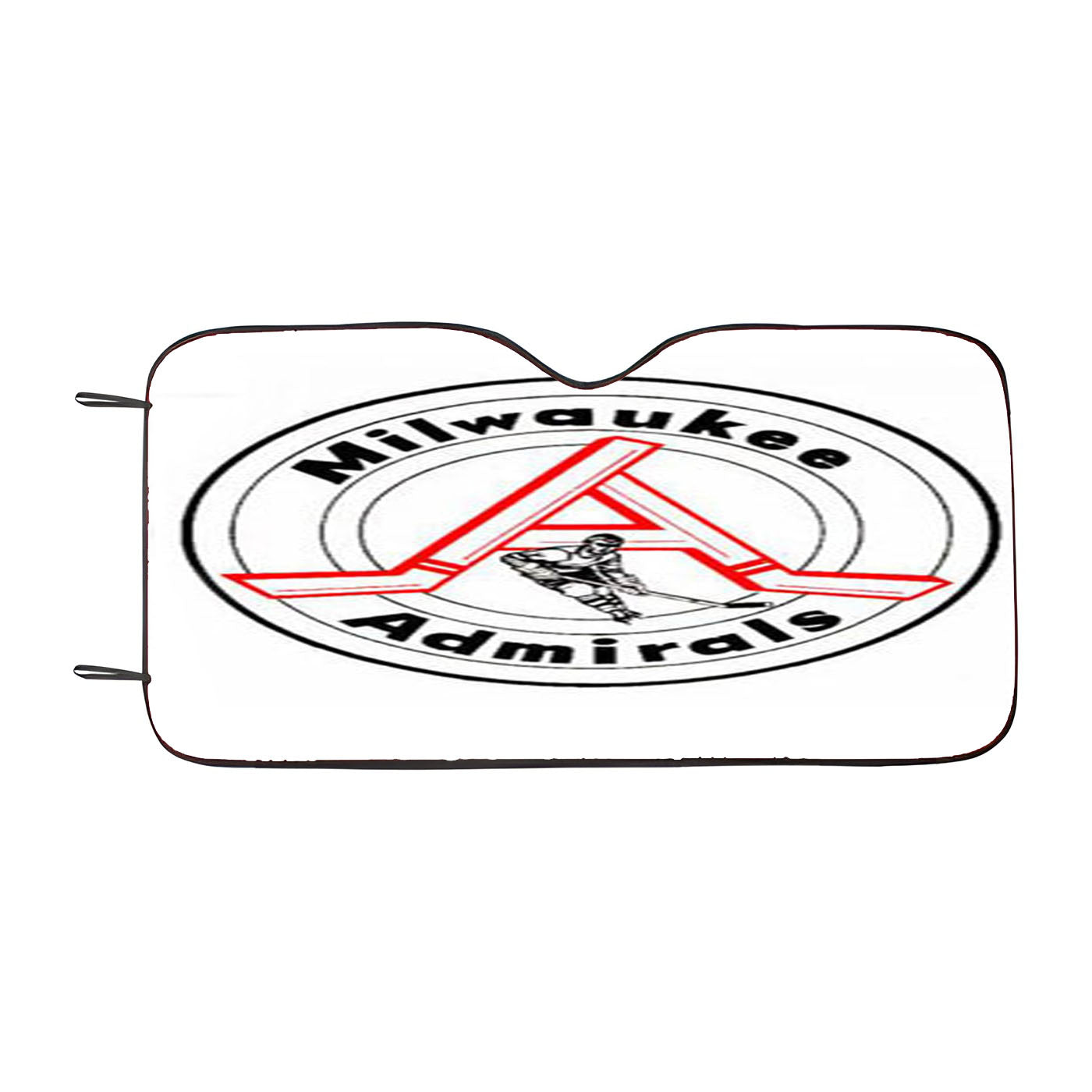 Milwaukee Admirals Symbol Car Auto Sun Shade Windshield Cover