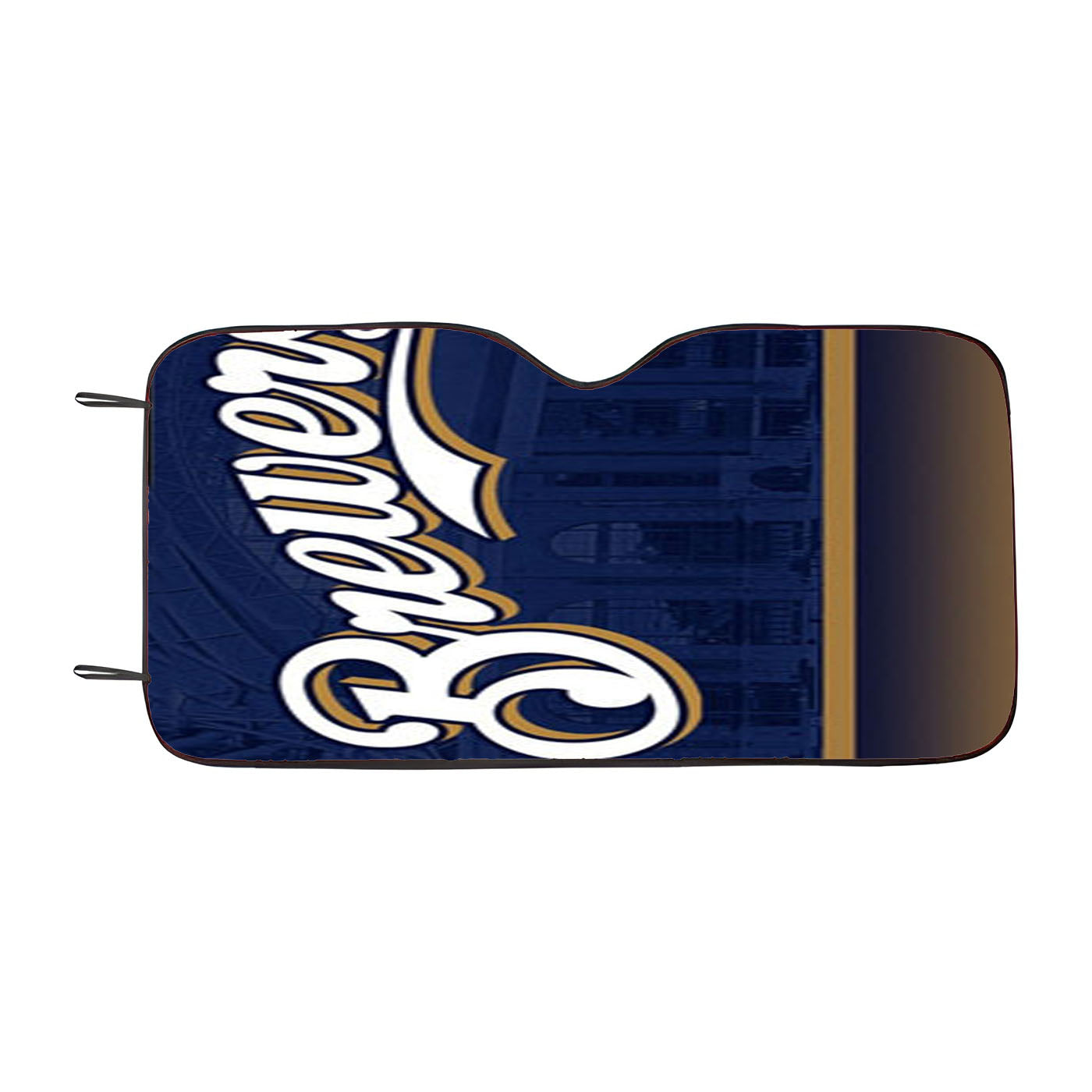 Milwaukee Brewers City Car Auto Sun Shade Windshield Cover