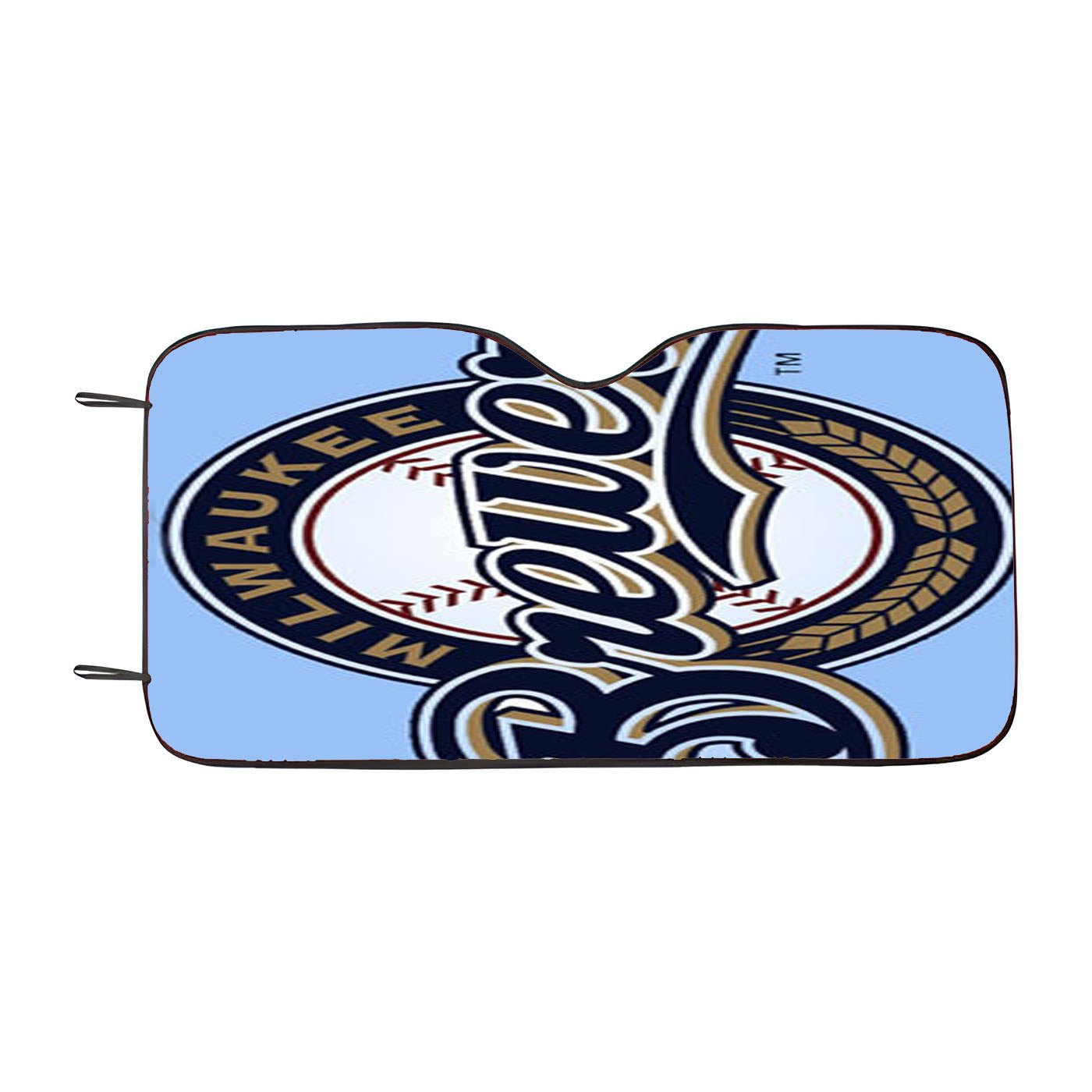 Milwaukee Brewers Symbol Car Auto Sun Shade Windshield Cover