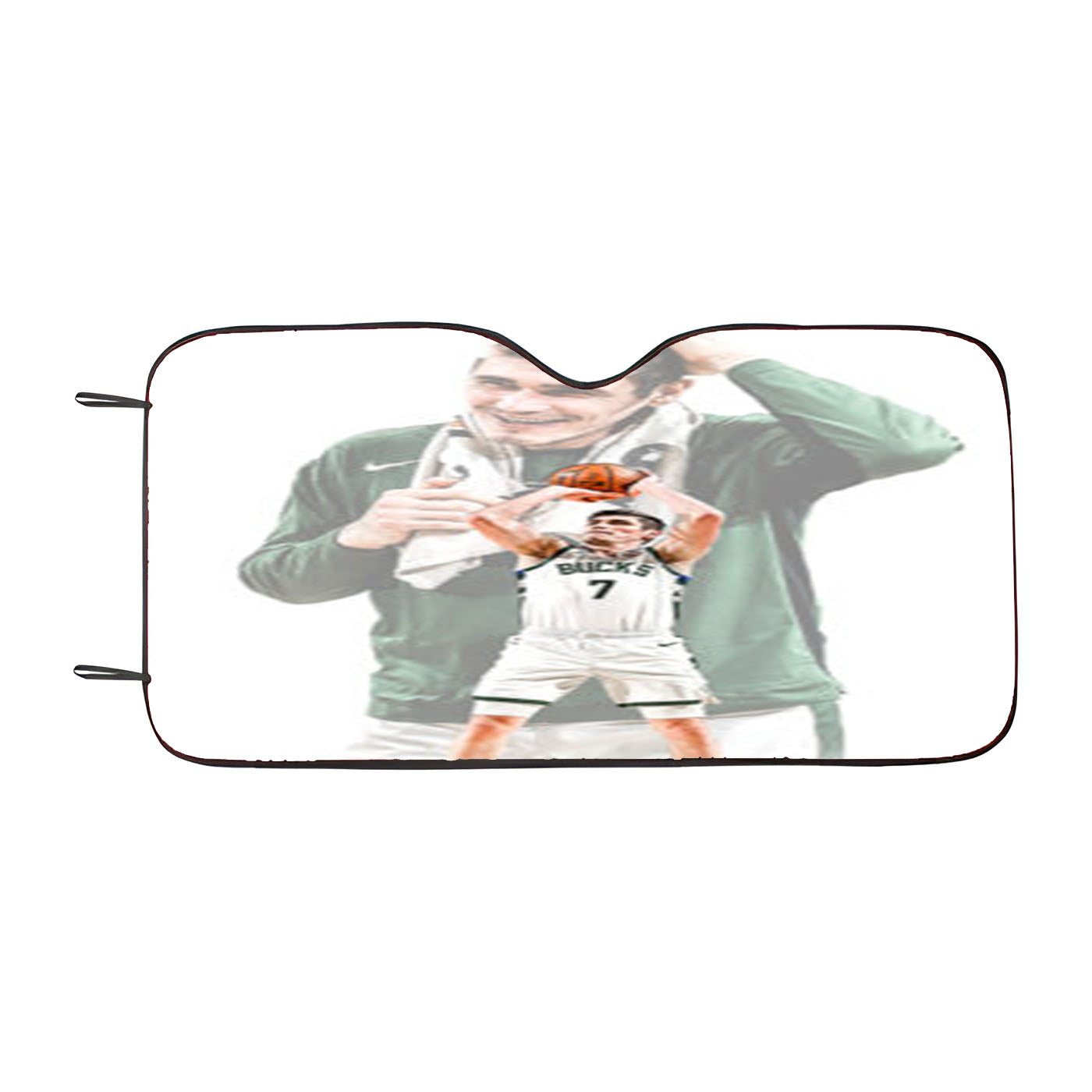 Milwaukee Bucks Ersan Ilyasova Car Auto Sun Shade Windshield Cover