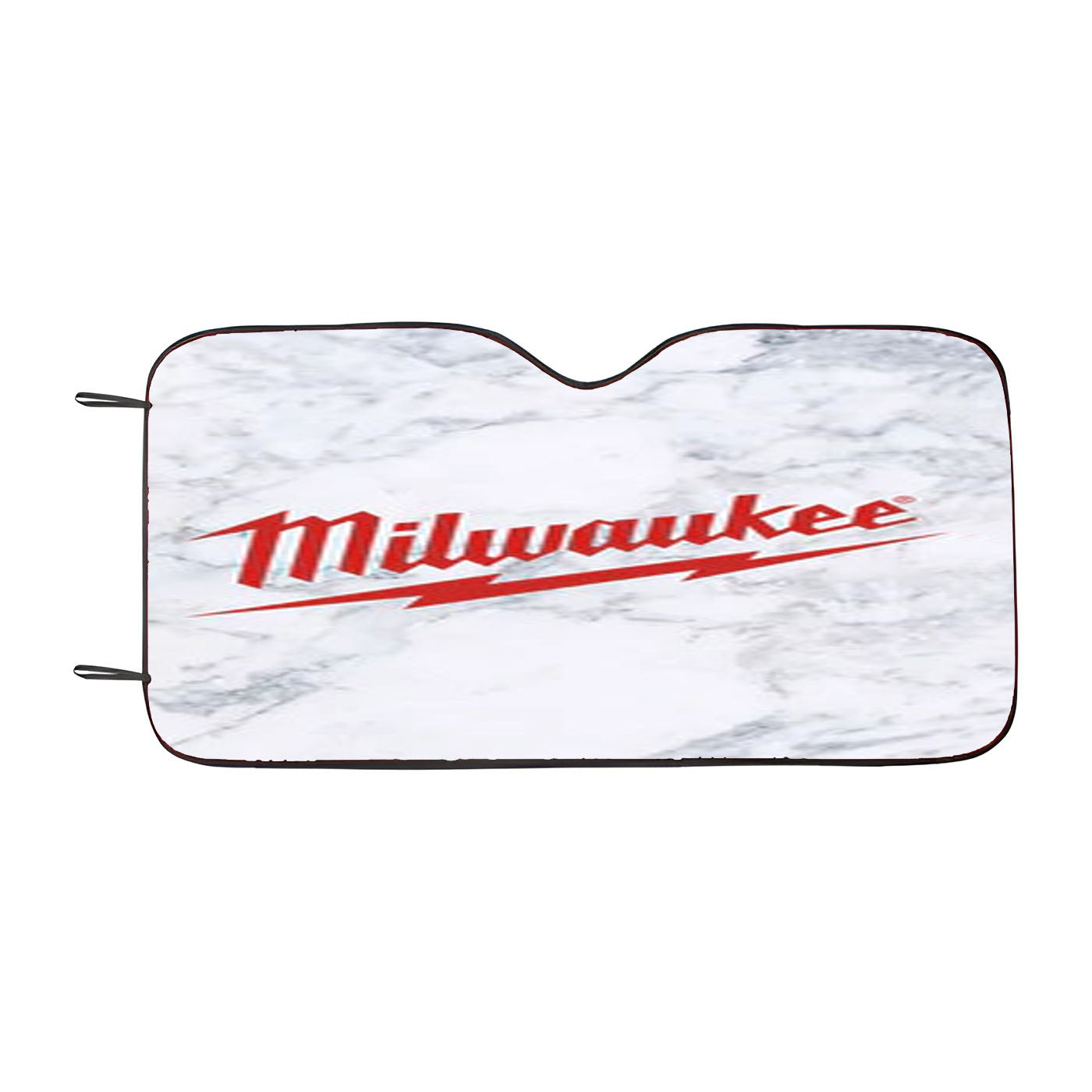Milwaukee Tools Logo Car Auto Sun Shade Windshield Cover