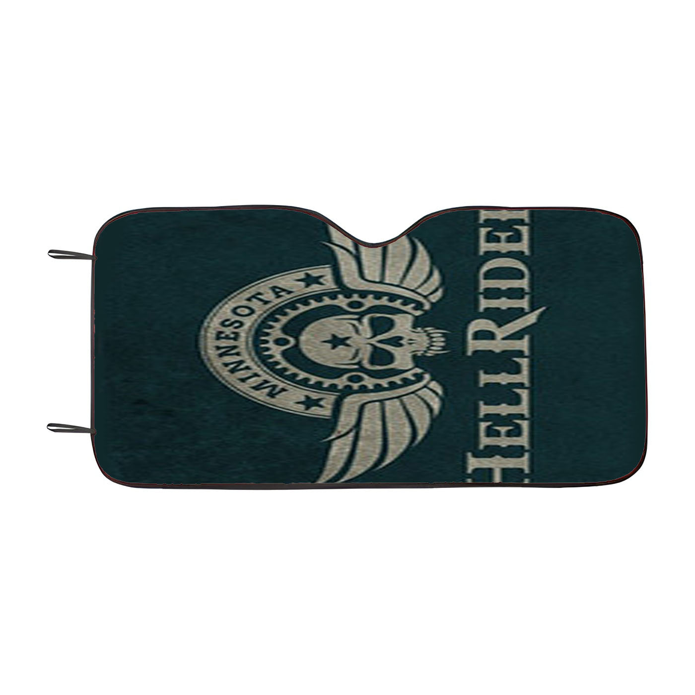 Minnesota Hell Rider Car Auto Sun Shade Windshield Cover