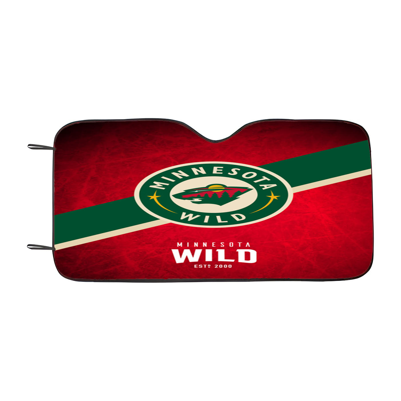 Minnesota Nhl Car Auto Sun Shade Windshield Cover