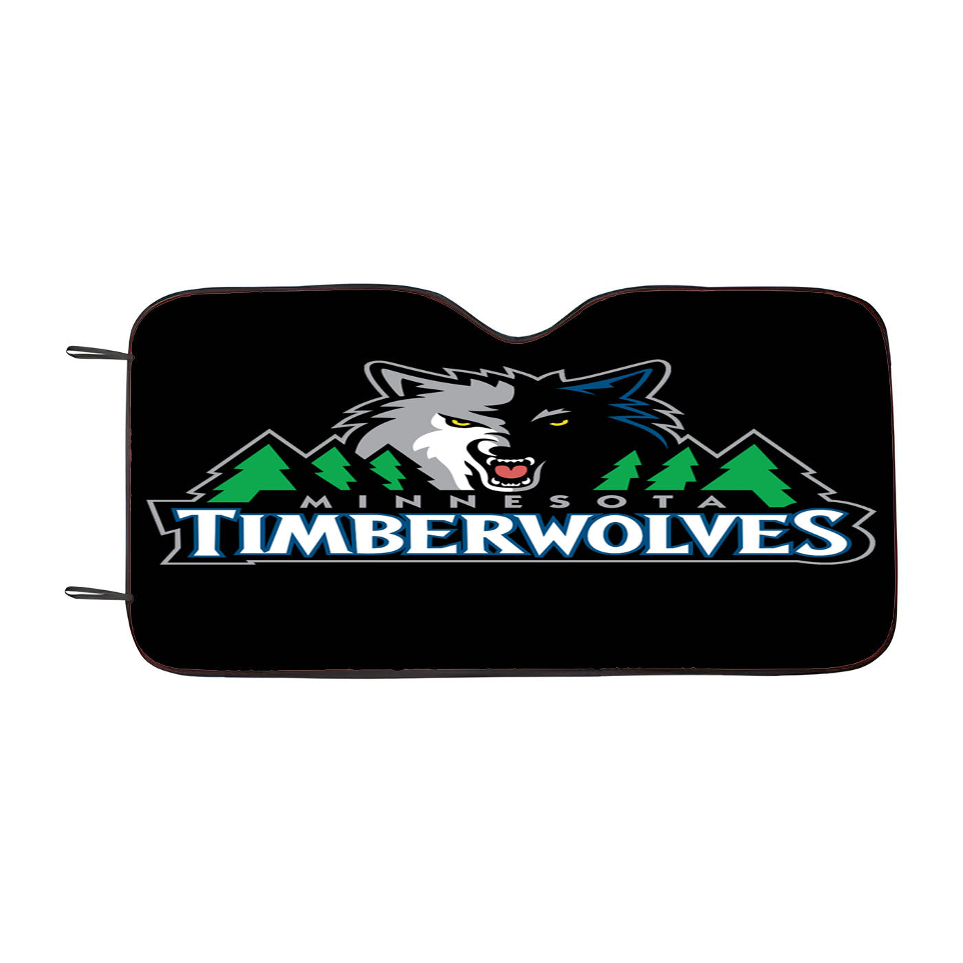 Minnesota Timberwolves Car Auto Sun Shade Windshield Cover