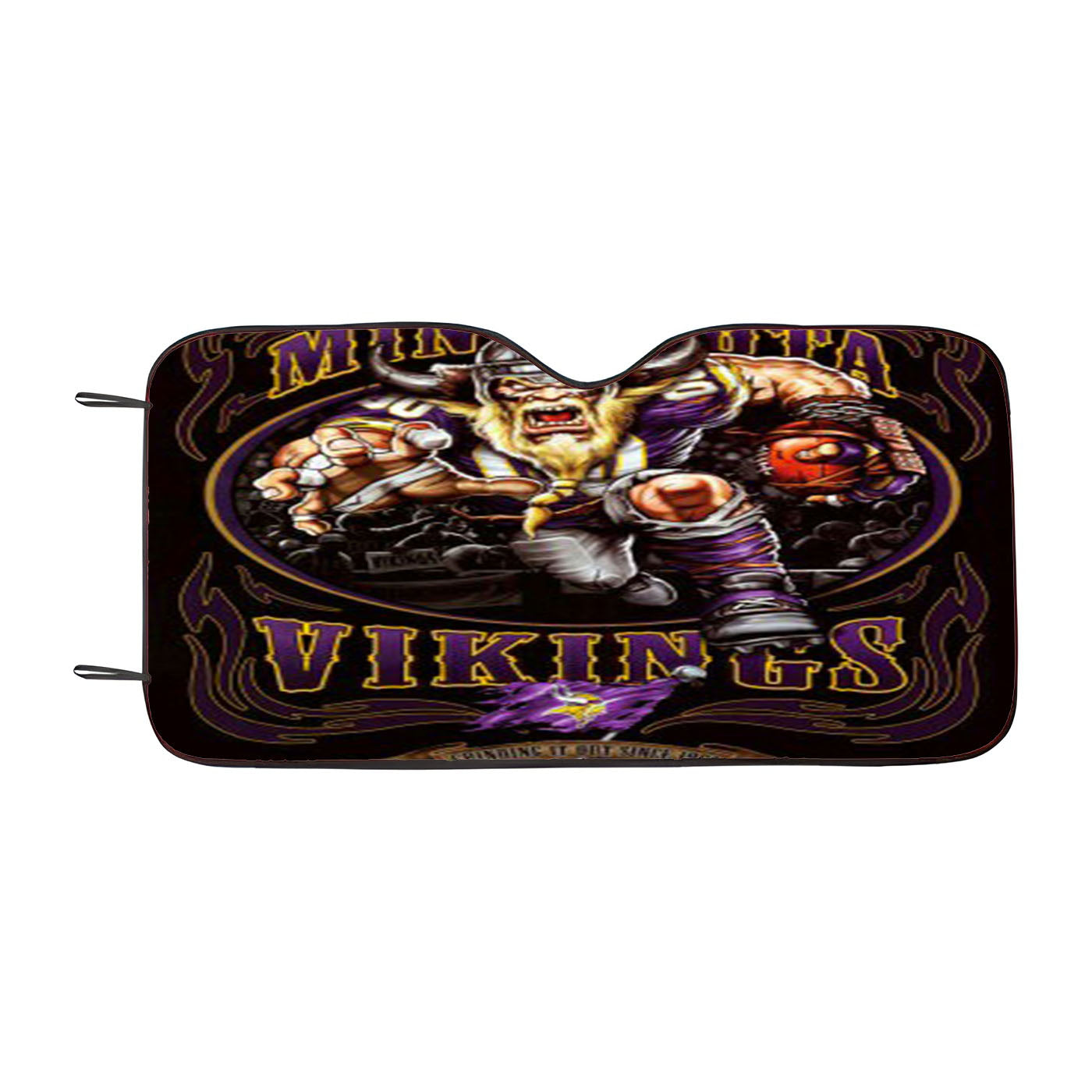Minnesota Vikings Football Car Auto Sun Shade Windshield Cover