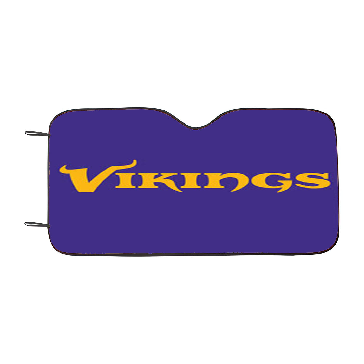 Minnesota Vikings Text Car Auto Sun Shade Windshield Cover
