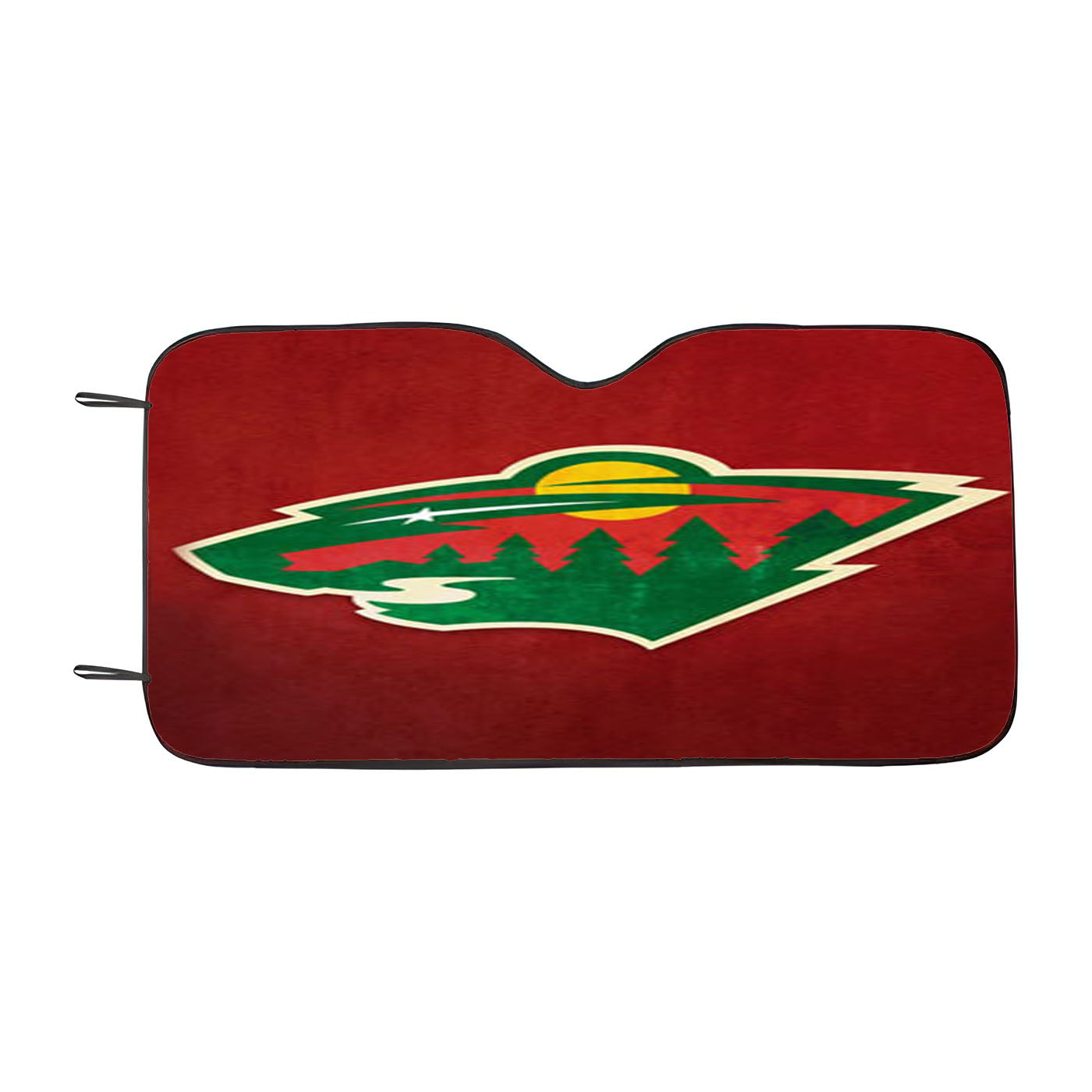 Minnesota Wild Car Auto Sun Shade Windshield Cover